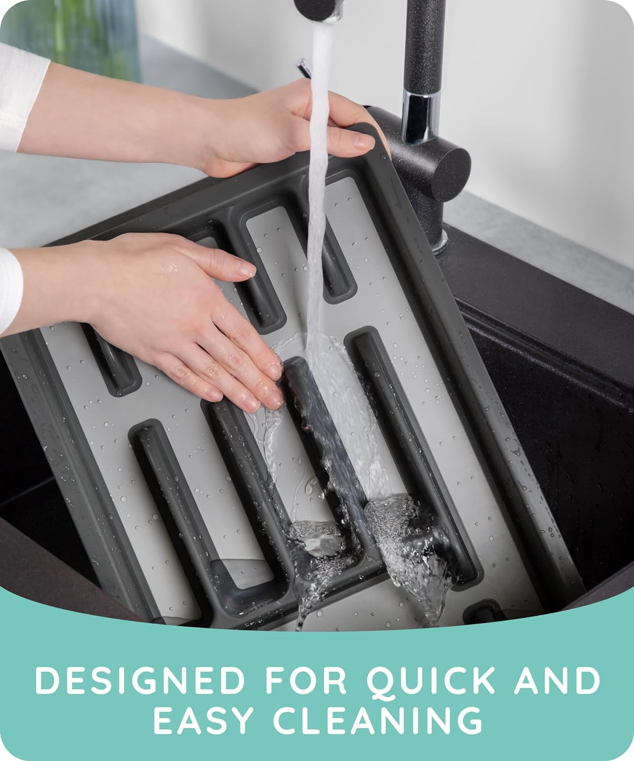 JULY HOME JH-DRAW-ORG-GR Drawer-Organizers - View #6