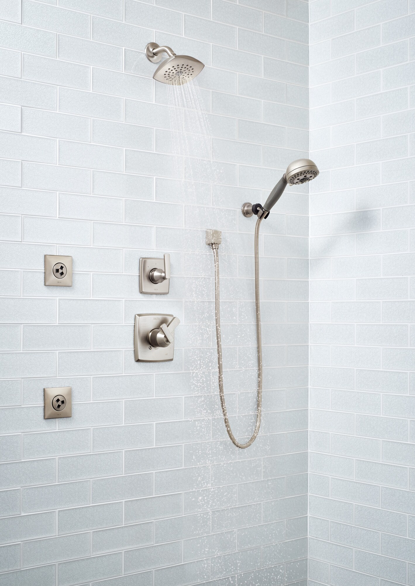 Delta T11864-SS Bath-Shower-Facc - View #3