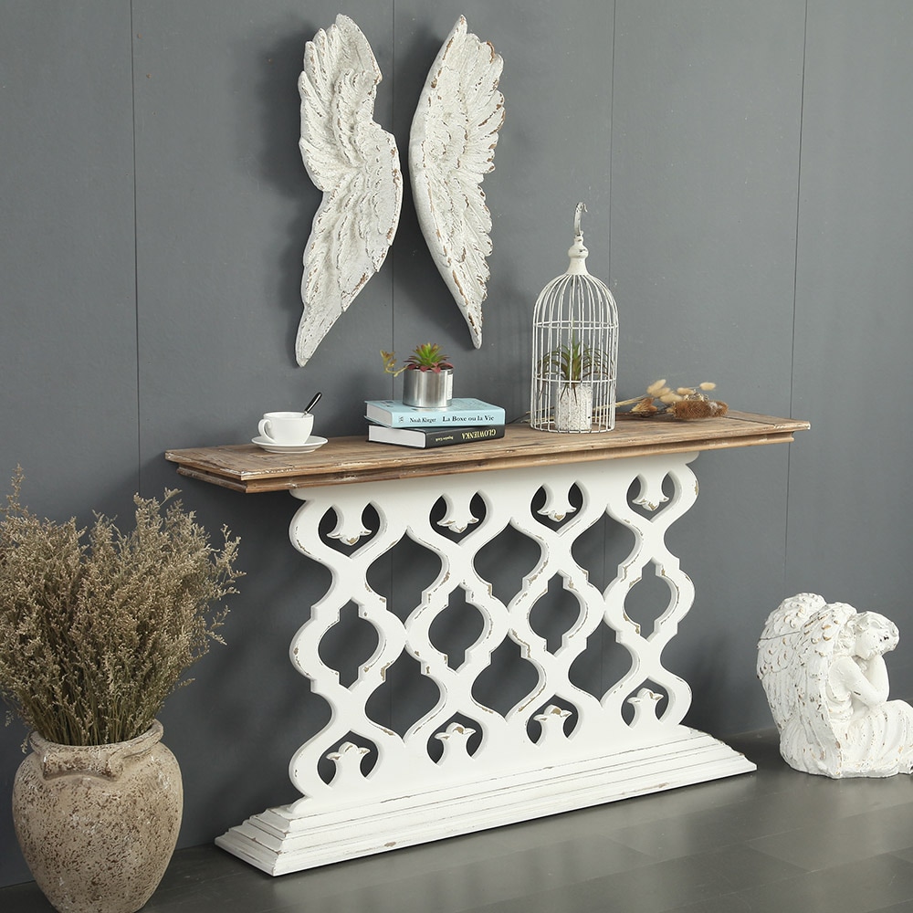 CASAINC WF-A084-LA Console table Modern Brown Console Table