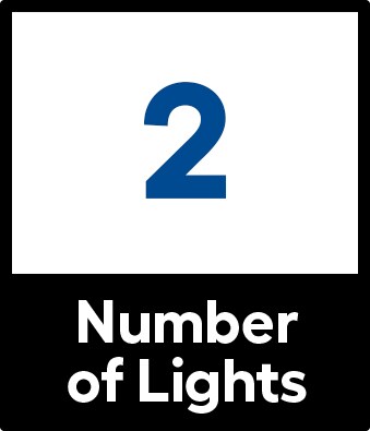 Whitfield Lighting FM412SS flushmounts - View #2