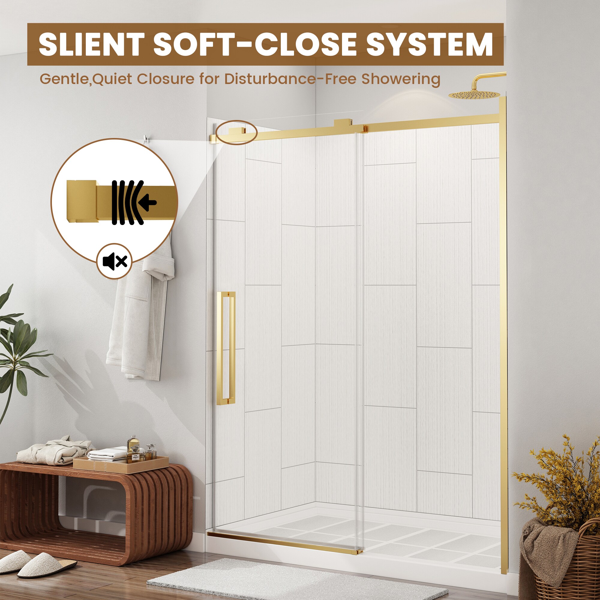 CASAINC CABR1301BG16R25 Alcove-Shower-Kit - View #8