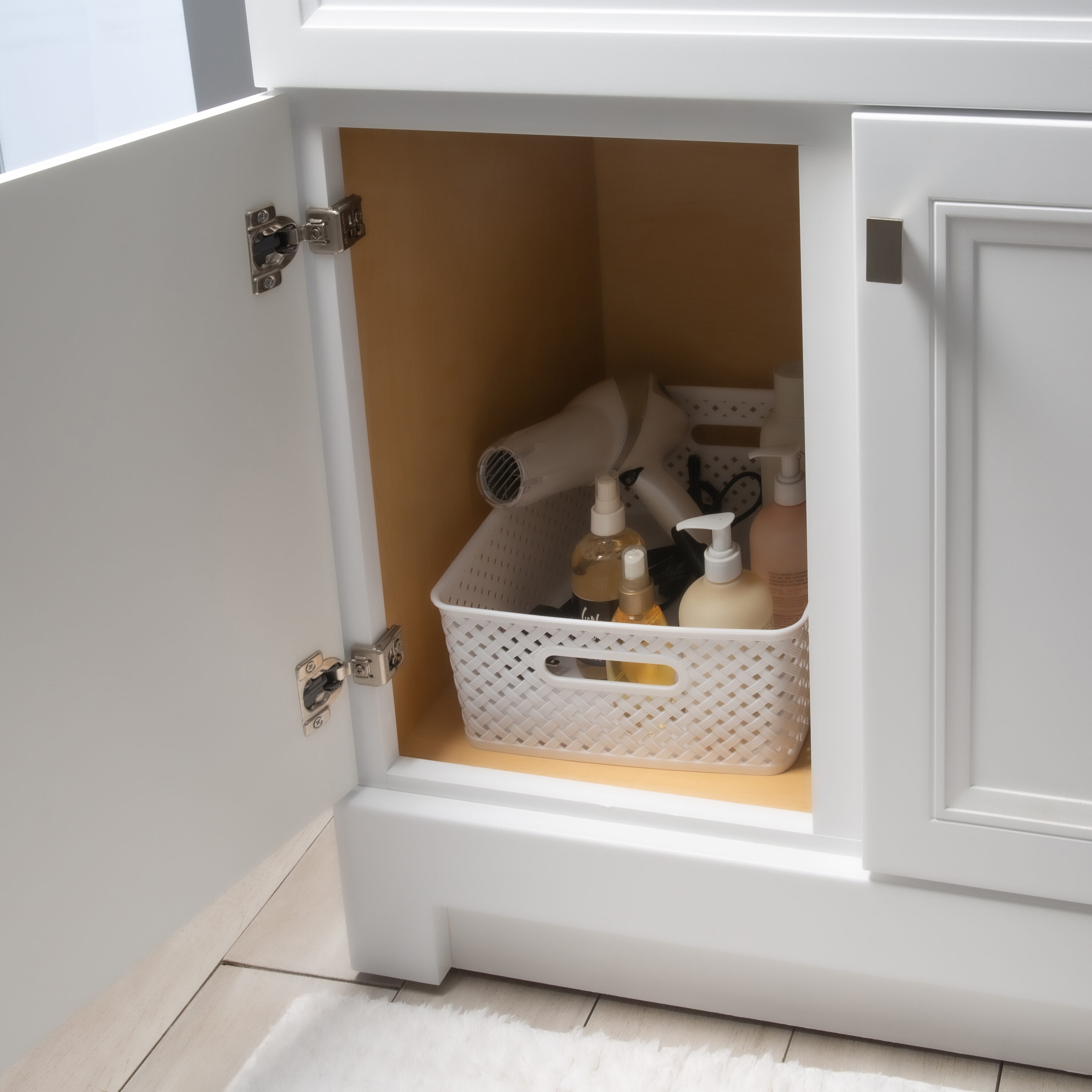 Simplify 25168-WHITE Bins-Baskets - View #2