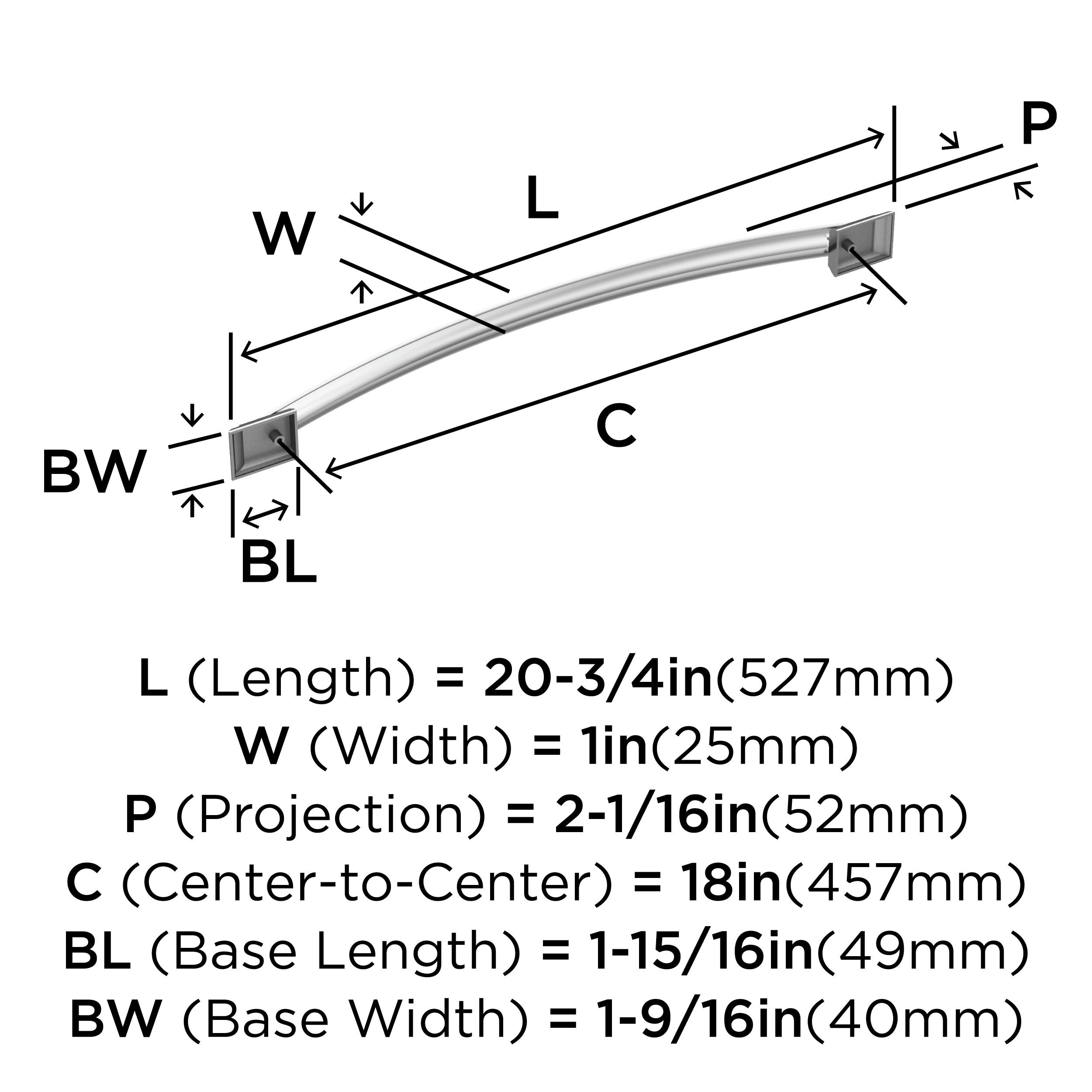 Amerock BP2936726 Cabinet-Pulls - View #5