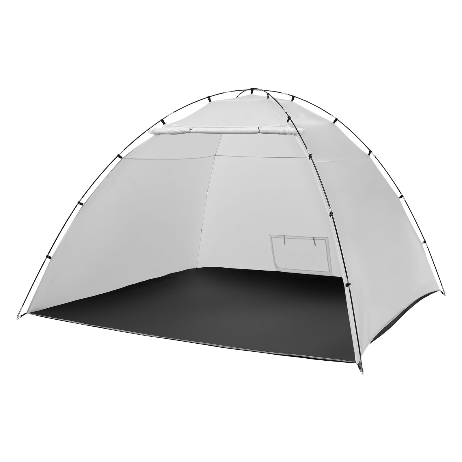 VEVOR Portable Paint Booth Tent 116.14 x 114.96 x 79.53 inch Painting Tent Station Spray Shelter with Built-in Floor and Mesh Screen Large Space Oxford Spray Painting Tents for Cupboard Chairs