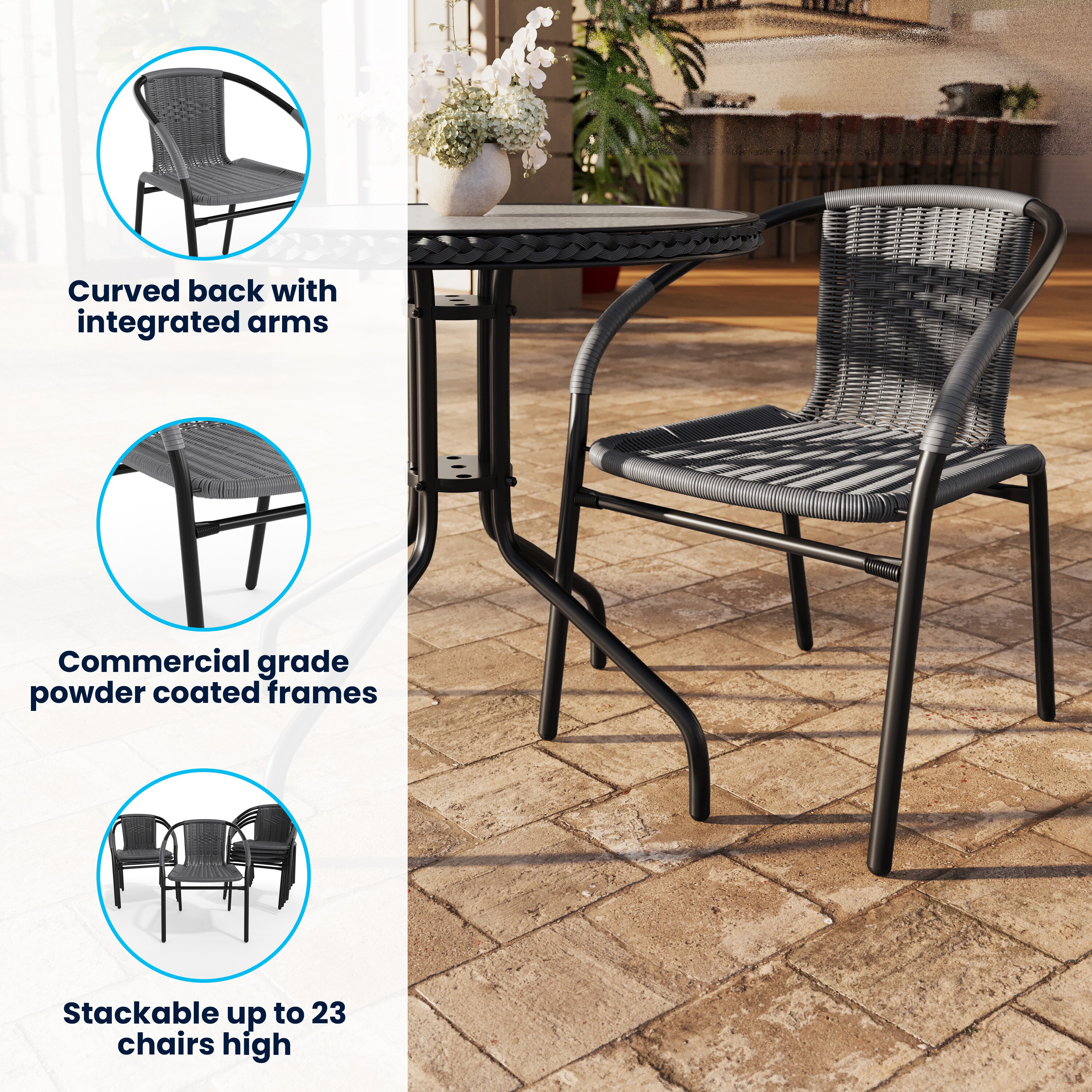 Flash Furniture 889142062271 Patio-Chairs - View #4