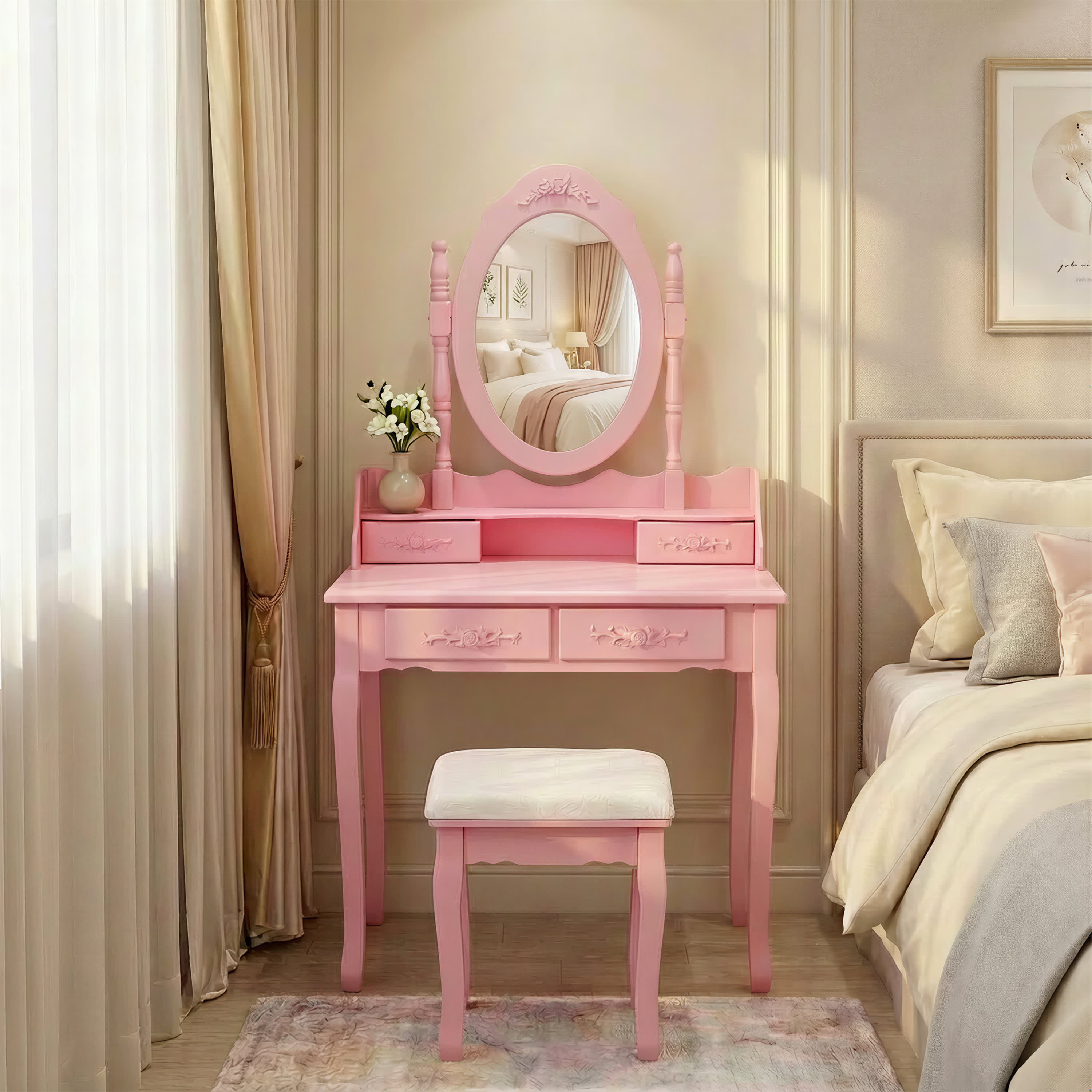 Vynxaria LEXY4090DJSNSZT021 Bedroom-Vanities - View #2