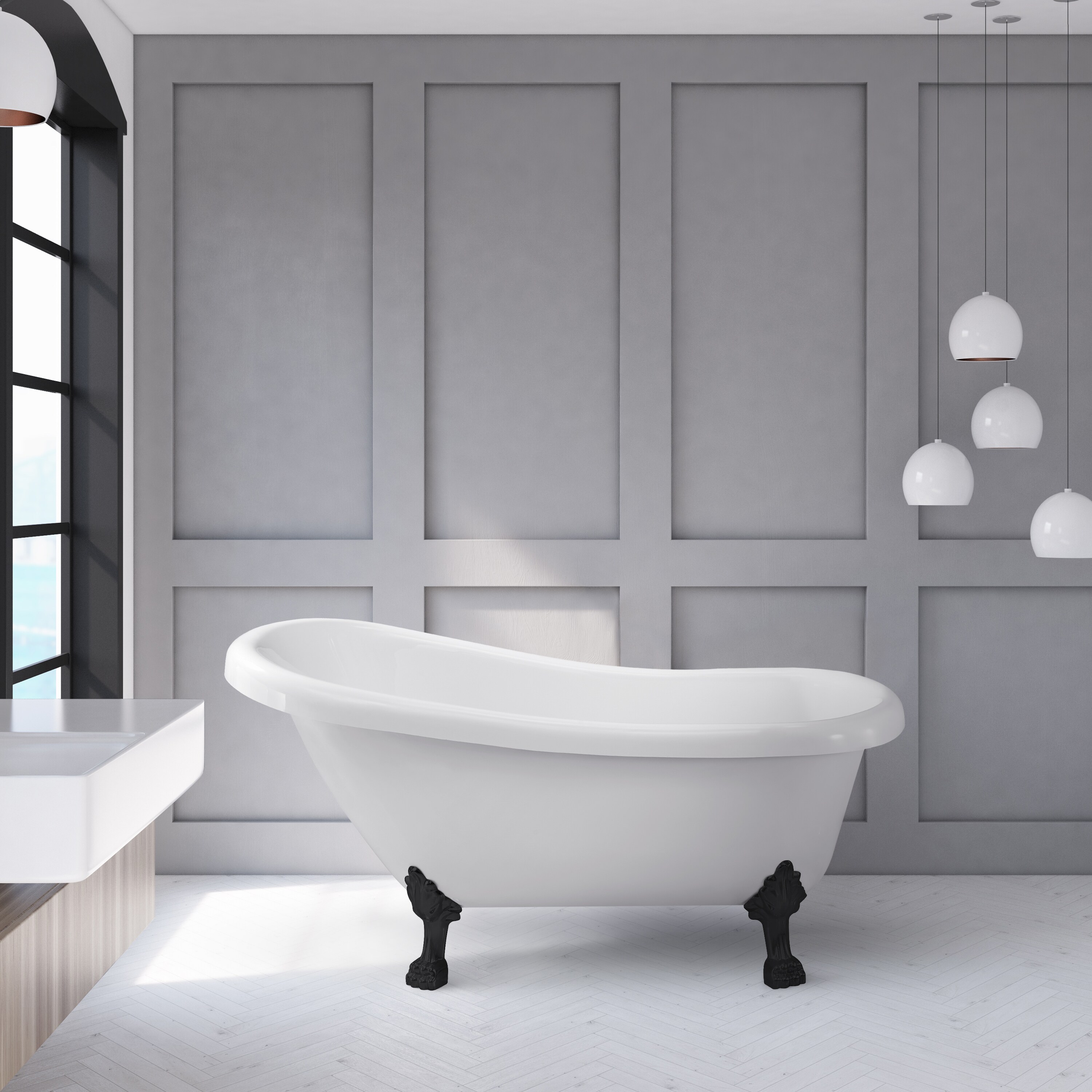 Streamline N480BL bathtubs - View #2