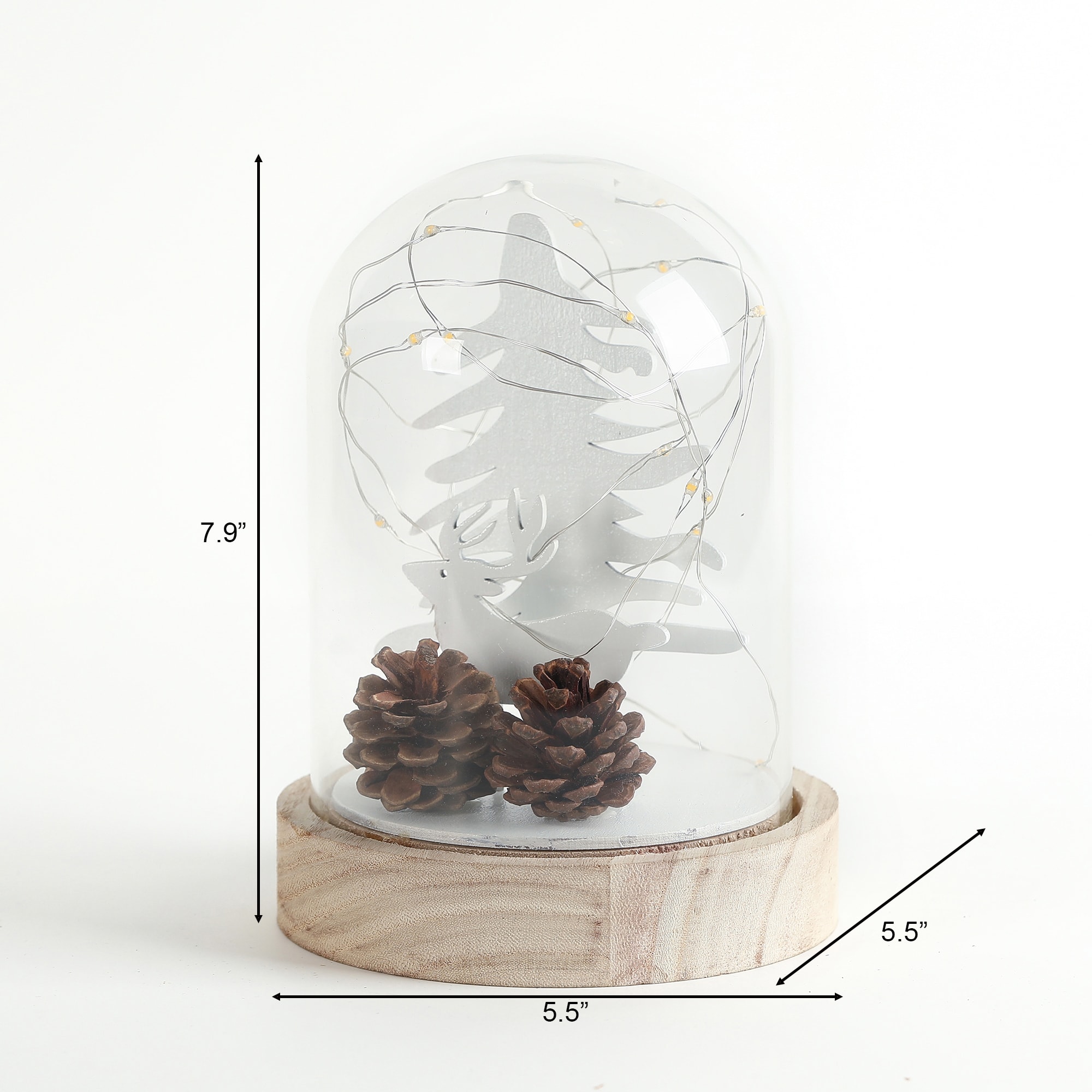 LuxenHome WH150 Table-Christmas-Decorations - View #7