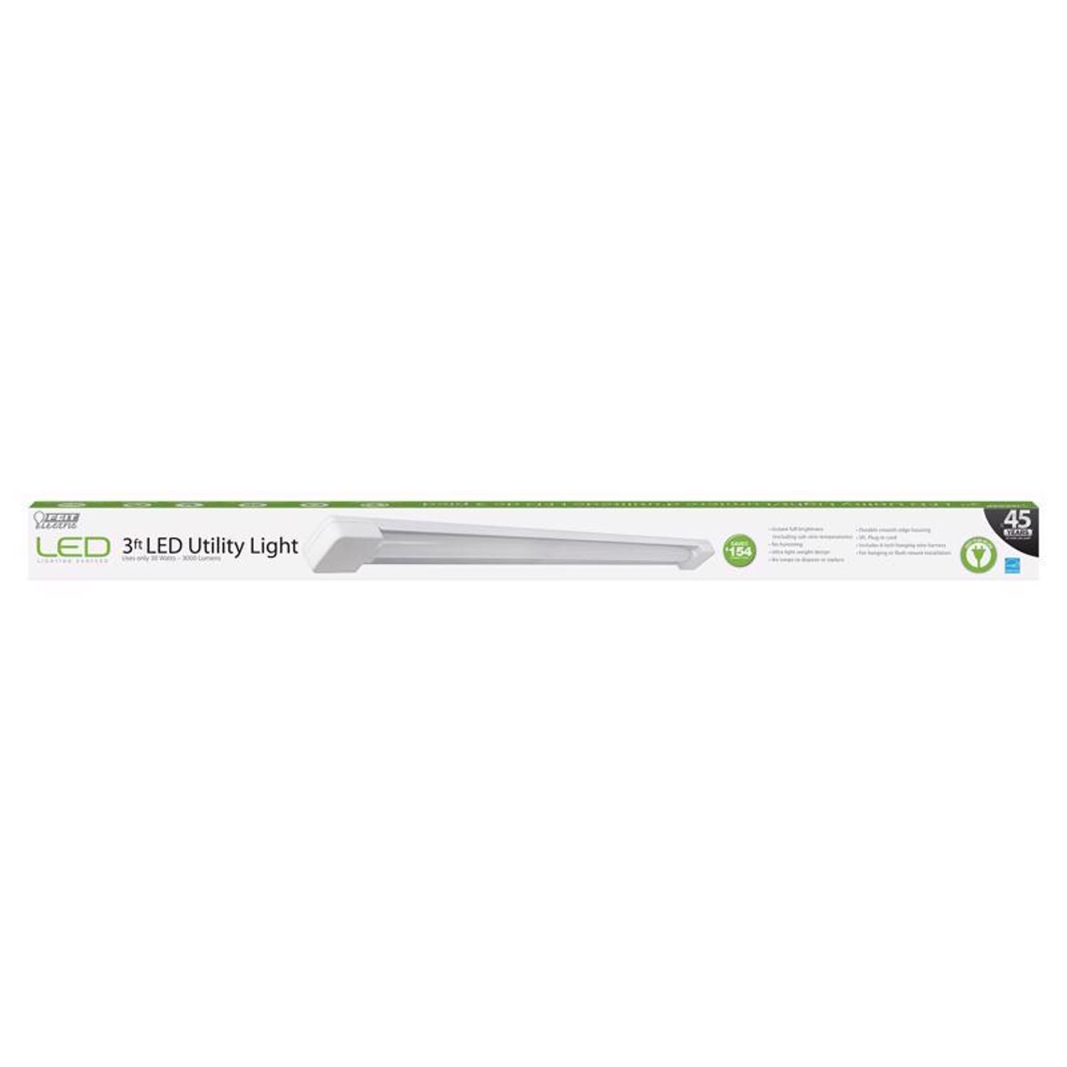 Feit Electric EJD3901204 36 in. 1-Light 30 W LED Utility Light