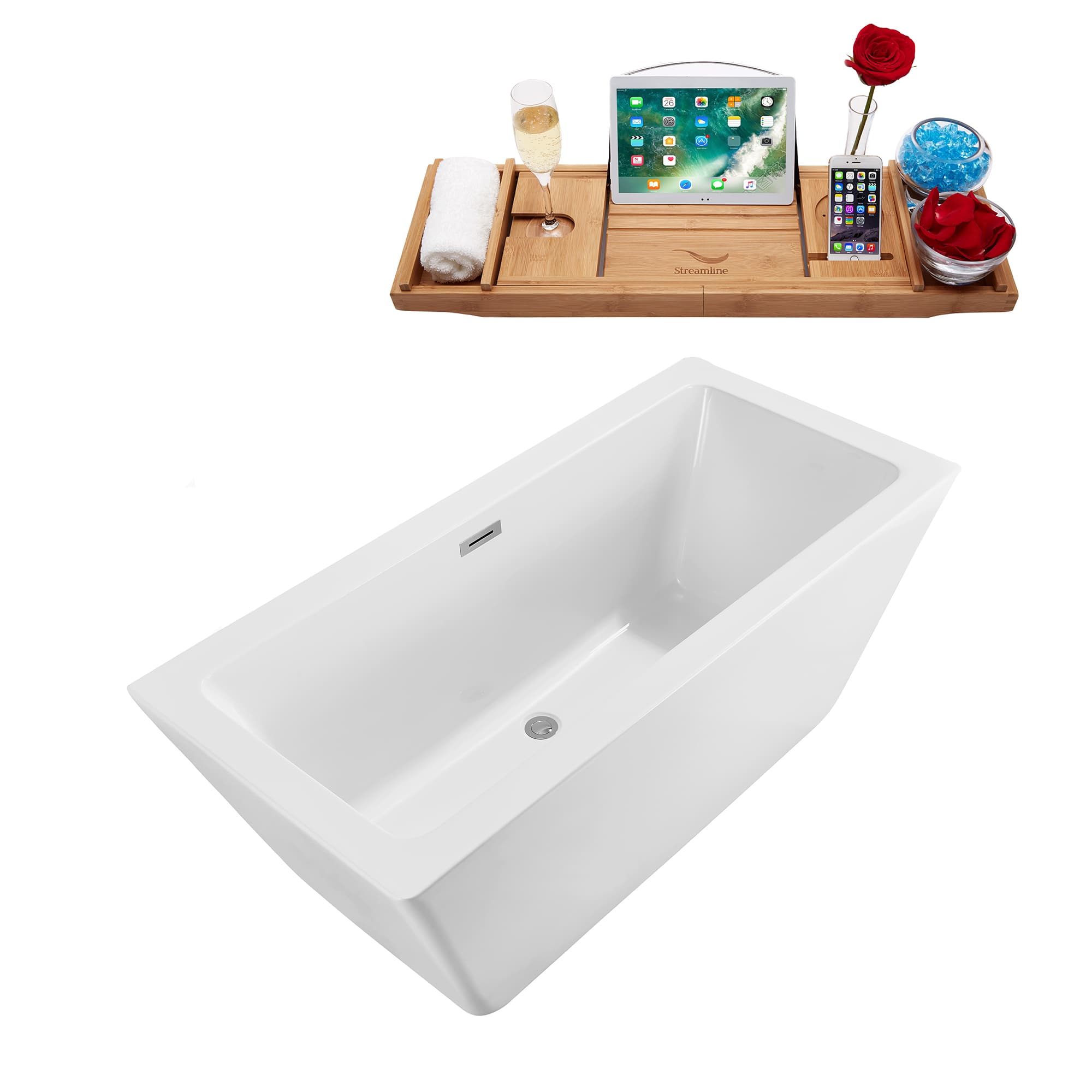 Streamline N-320-60FSWH-FM bathtubs - View #3