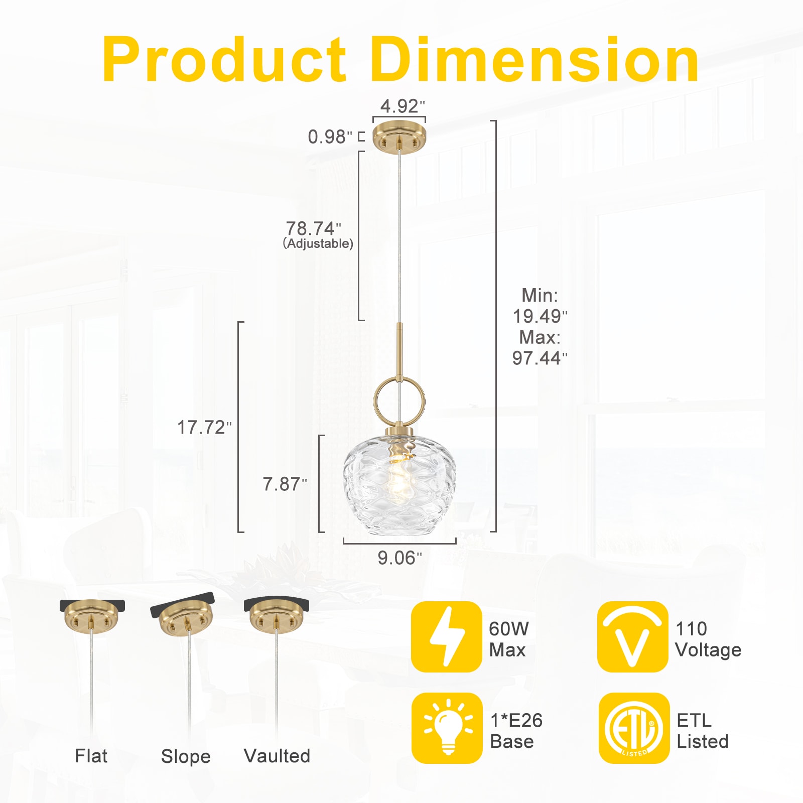 MENCOLULU SKUA091488 Pendant-Lights - View #7