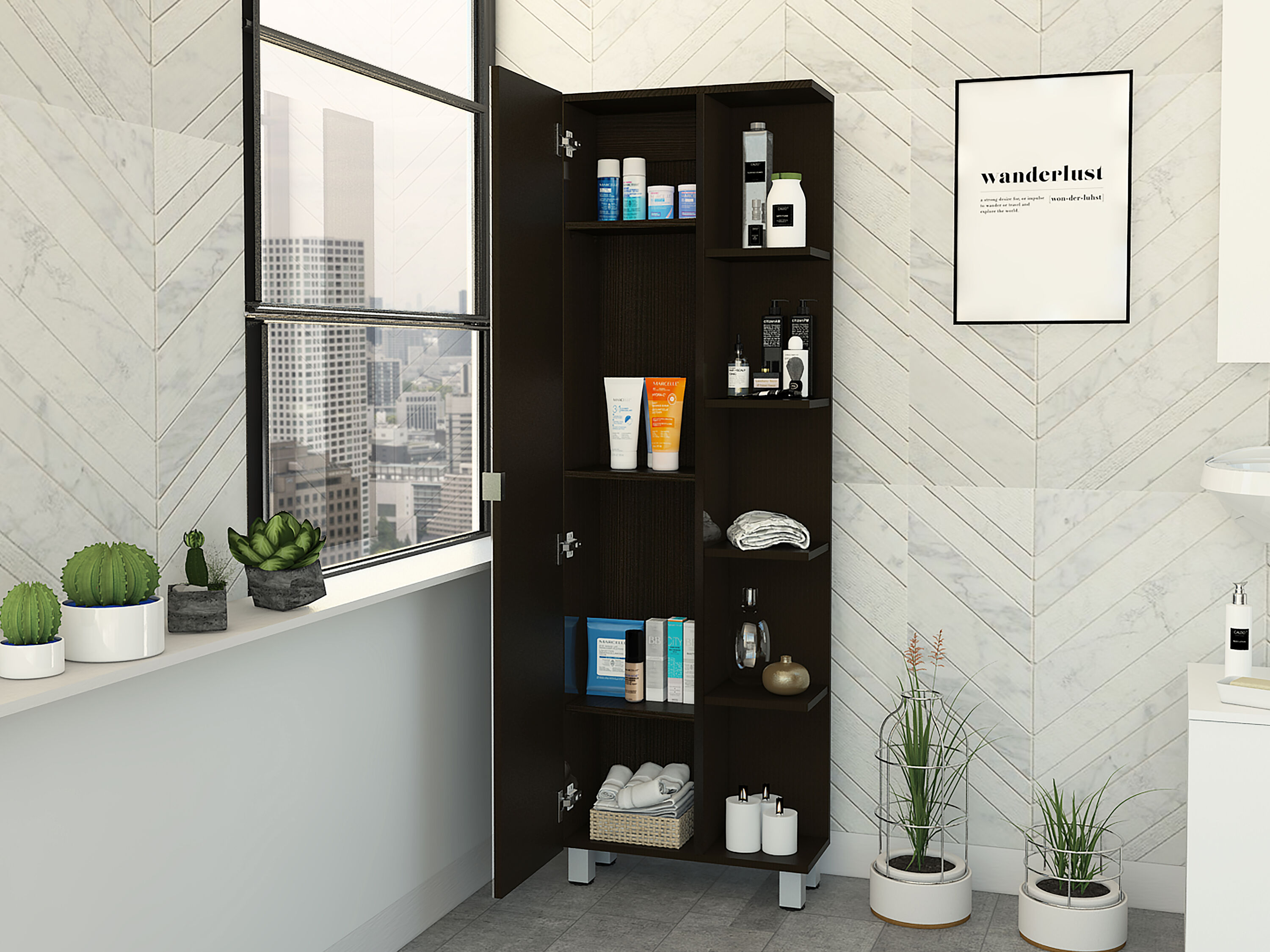 Tahanbath MT2-123062 Linen-Cabinets - View #4