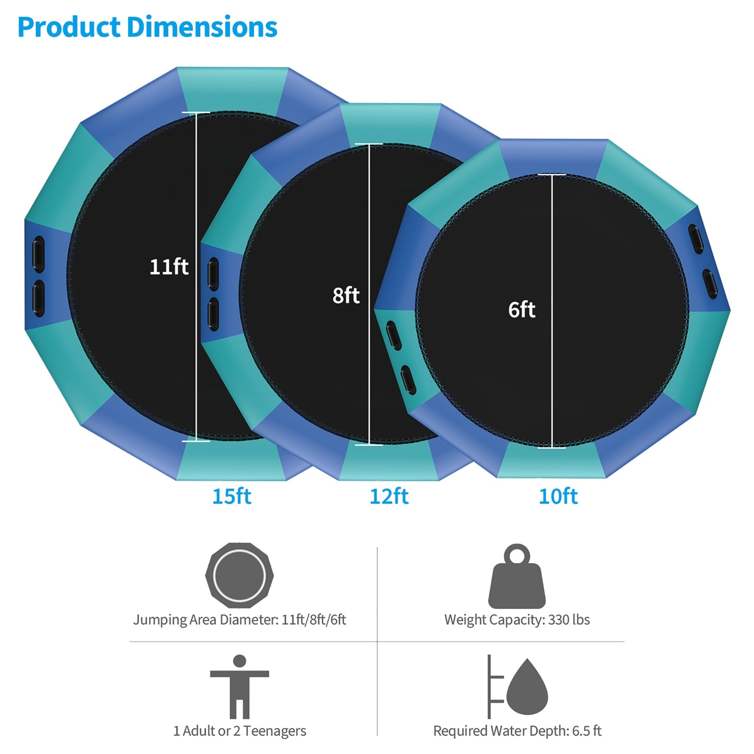 Goplus CSHY002819 trampolines - View #10