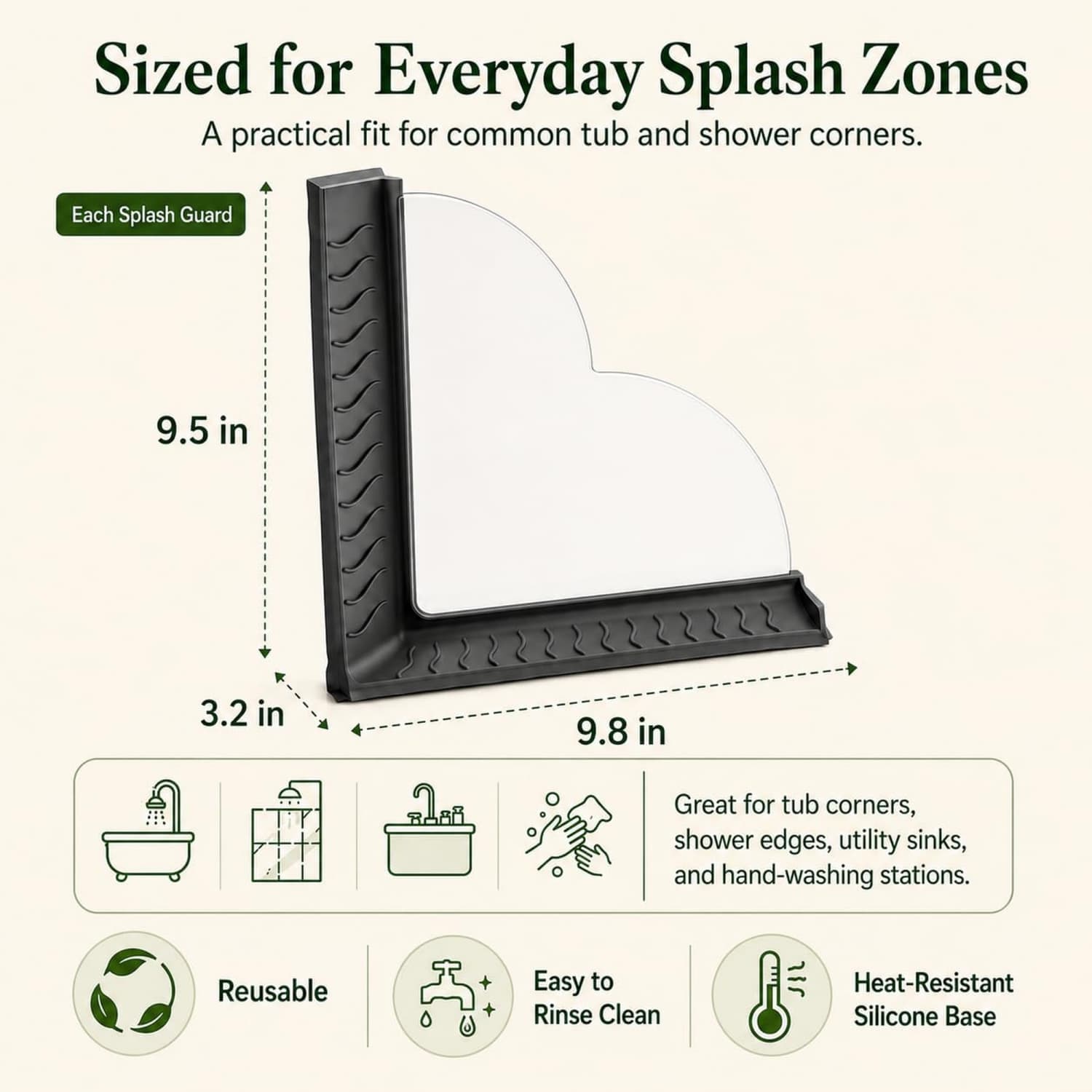 OGETFUUR L5ZQYA806BSA06 Shower-Accessories - View #3