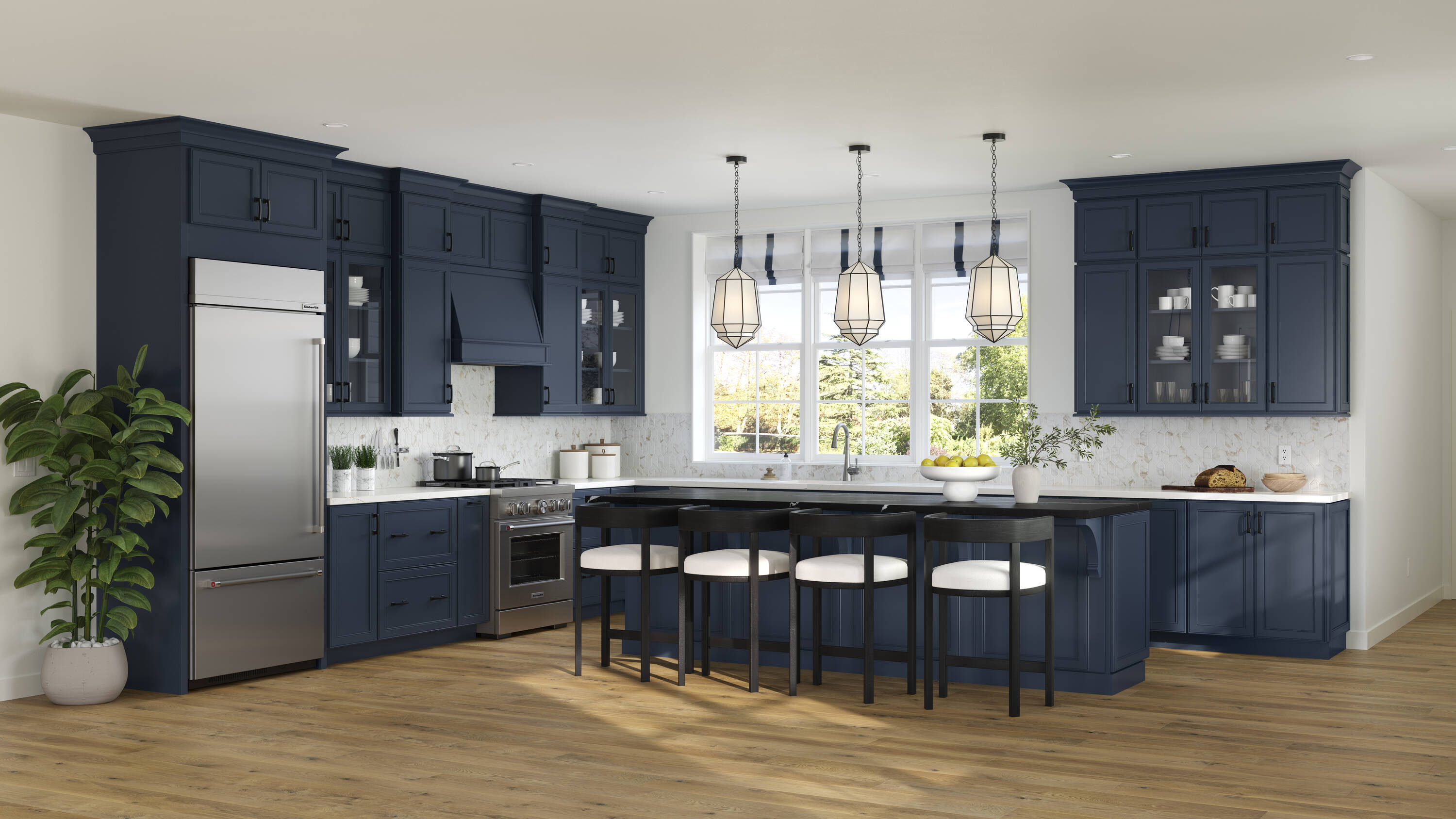 allen + roth 21300SH Cabinets-Kitchen - View #7