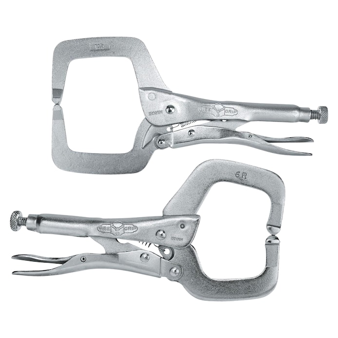 Shop IRWIN Vise grip Original 6-in Welding C-clamp Locking Pliers & Locking  Pliers at