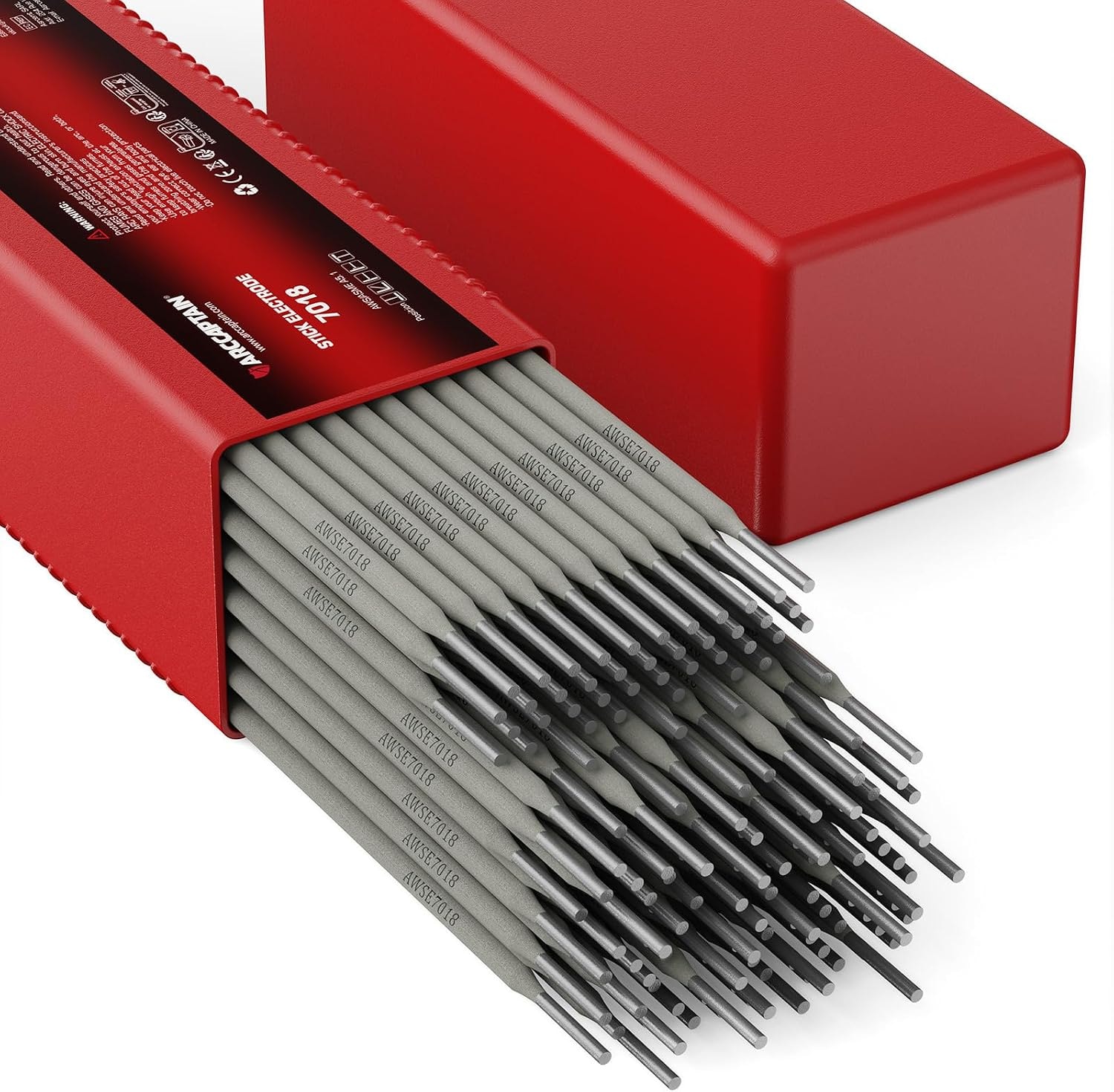 Arccaptain  1/8-in Sticks Electrode All position 10 LB E7018 Low Hydrogen Carbon Steel Welding Rods