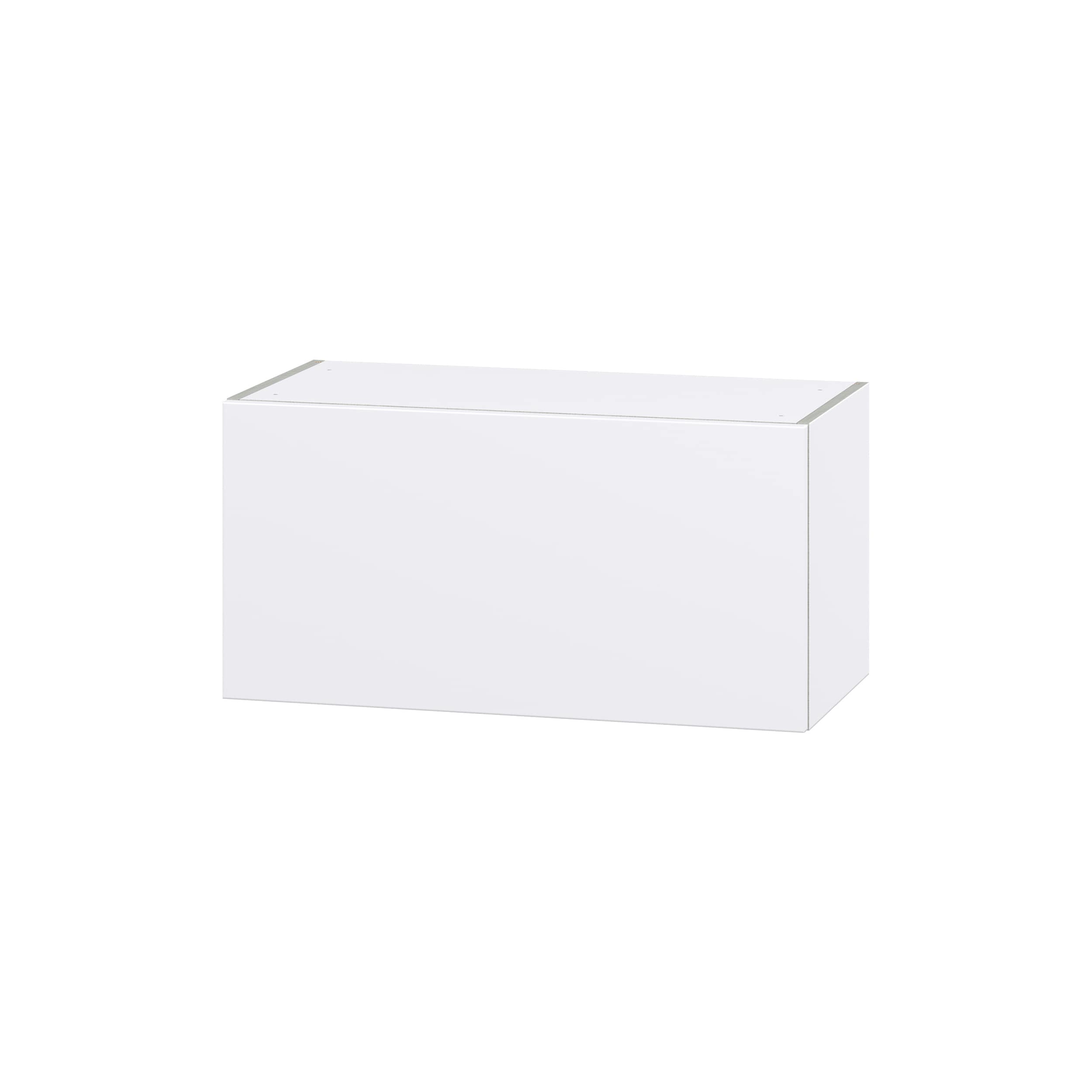 Hugo&Borg DSWLU3015-LA Lasalle 30-in W x 15-in H x 14-in D Bright White Slab Wall Fully assembled Cabinet (Flat Panel Slab)