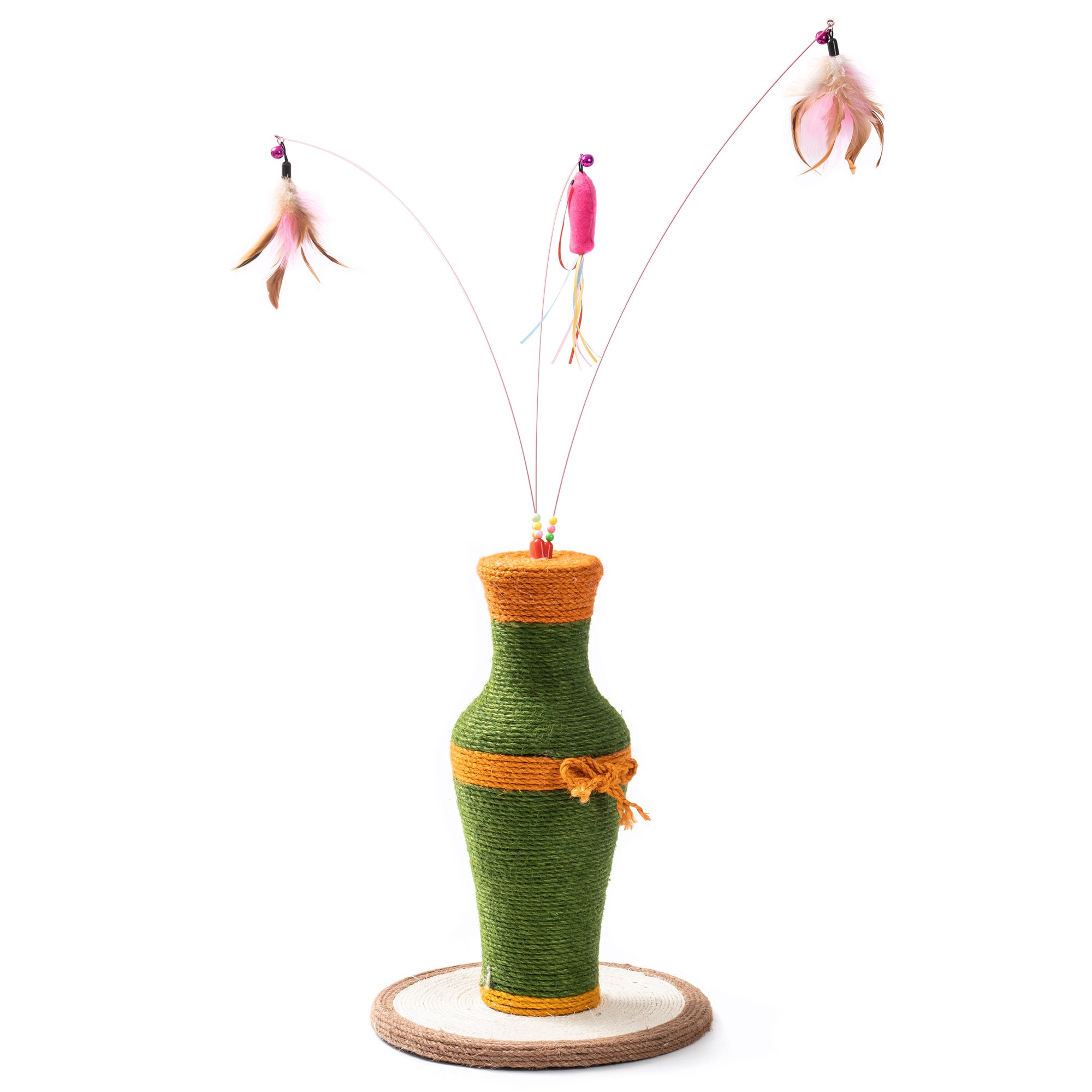 LIVIZA GIZ-WS442GG Wood Enrichment Cat Toy
