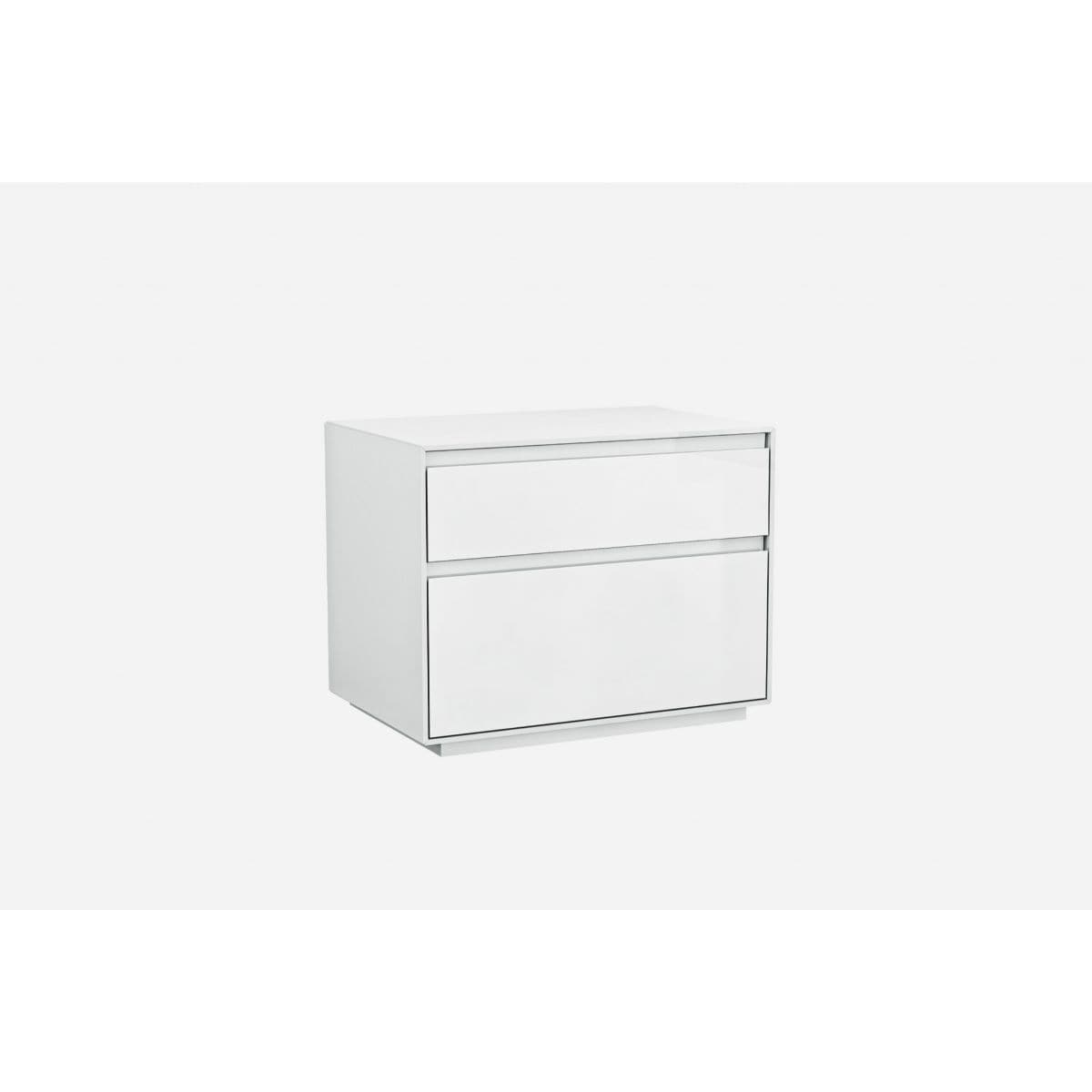 HomeRoots 370748 Danielle White Nightstand