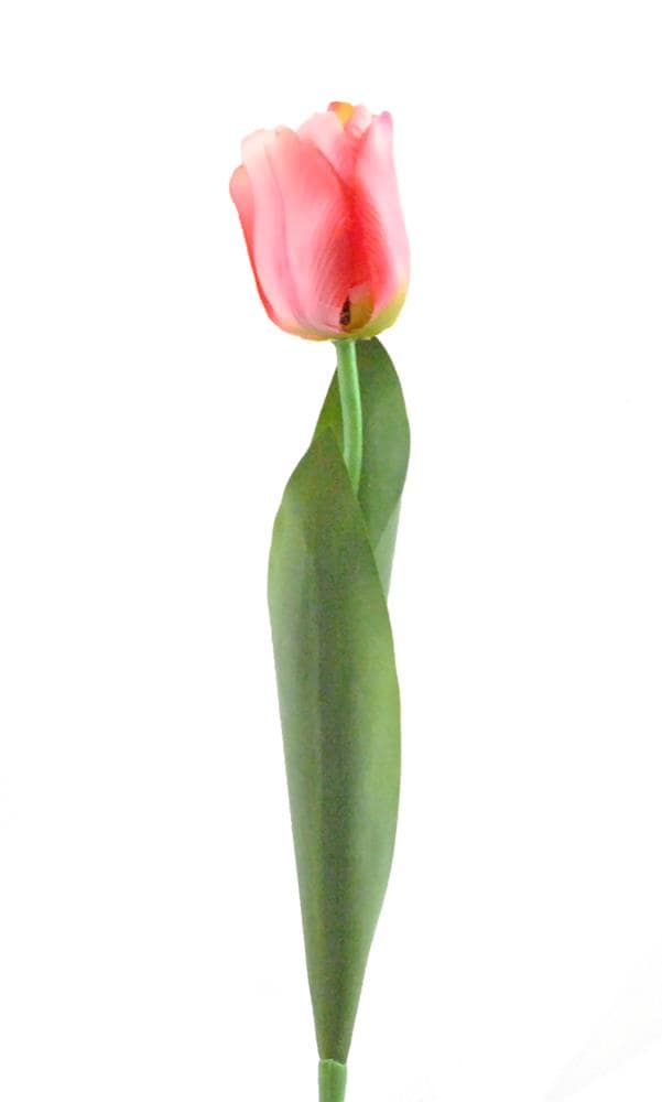 DII 2-in Pink Indoor/Outdoor Tulips Artificial Flower in the Artificial ...