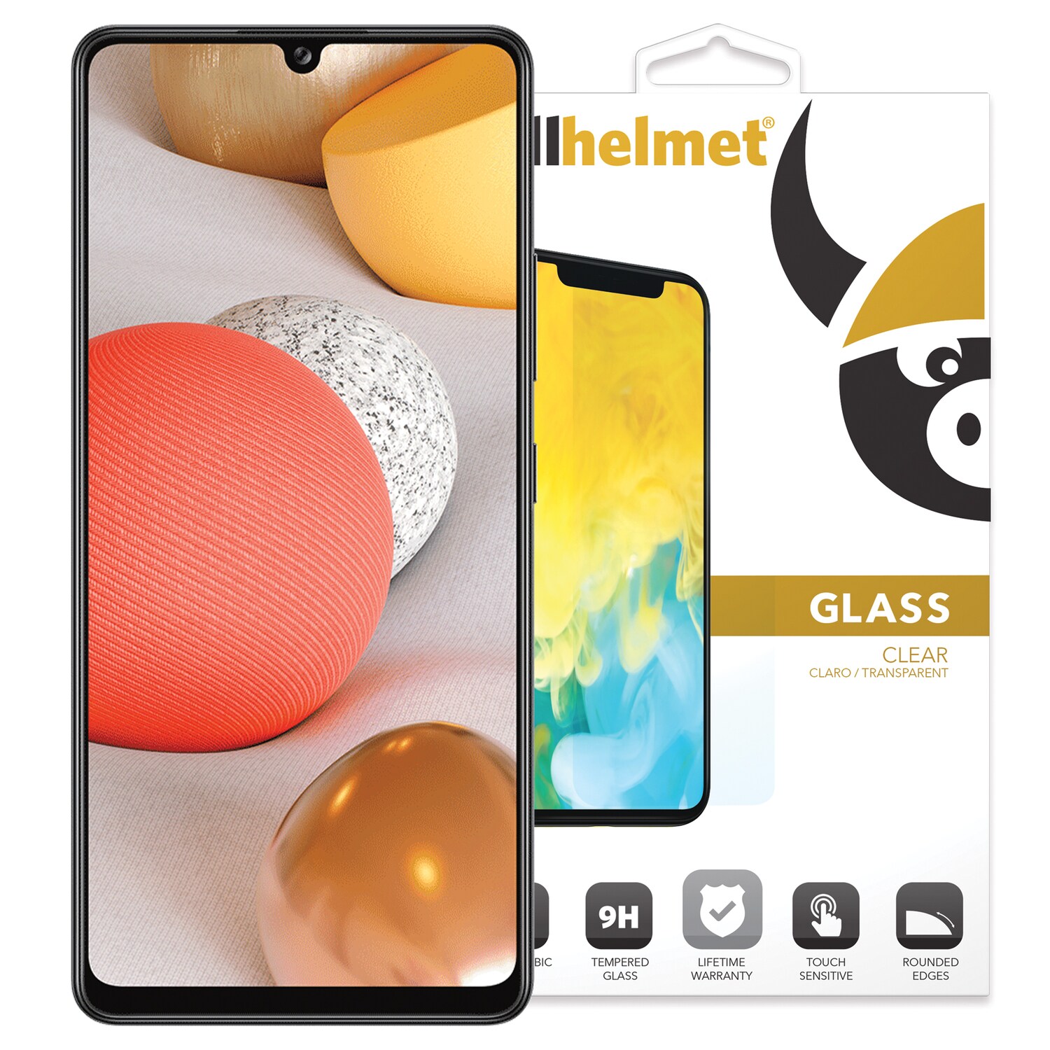 cellhelmet CHELTEMPA425G Tempered Glass Screen Protector For Samsung Galaxy A42 5G
