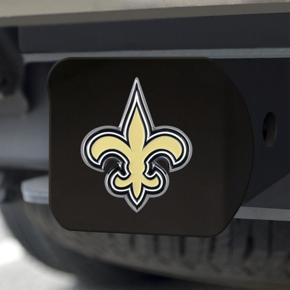 New Orleans Saints Hitch Cover - Chrome