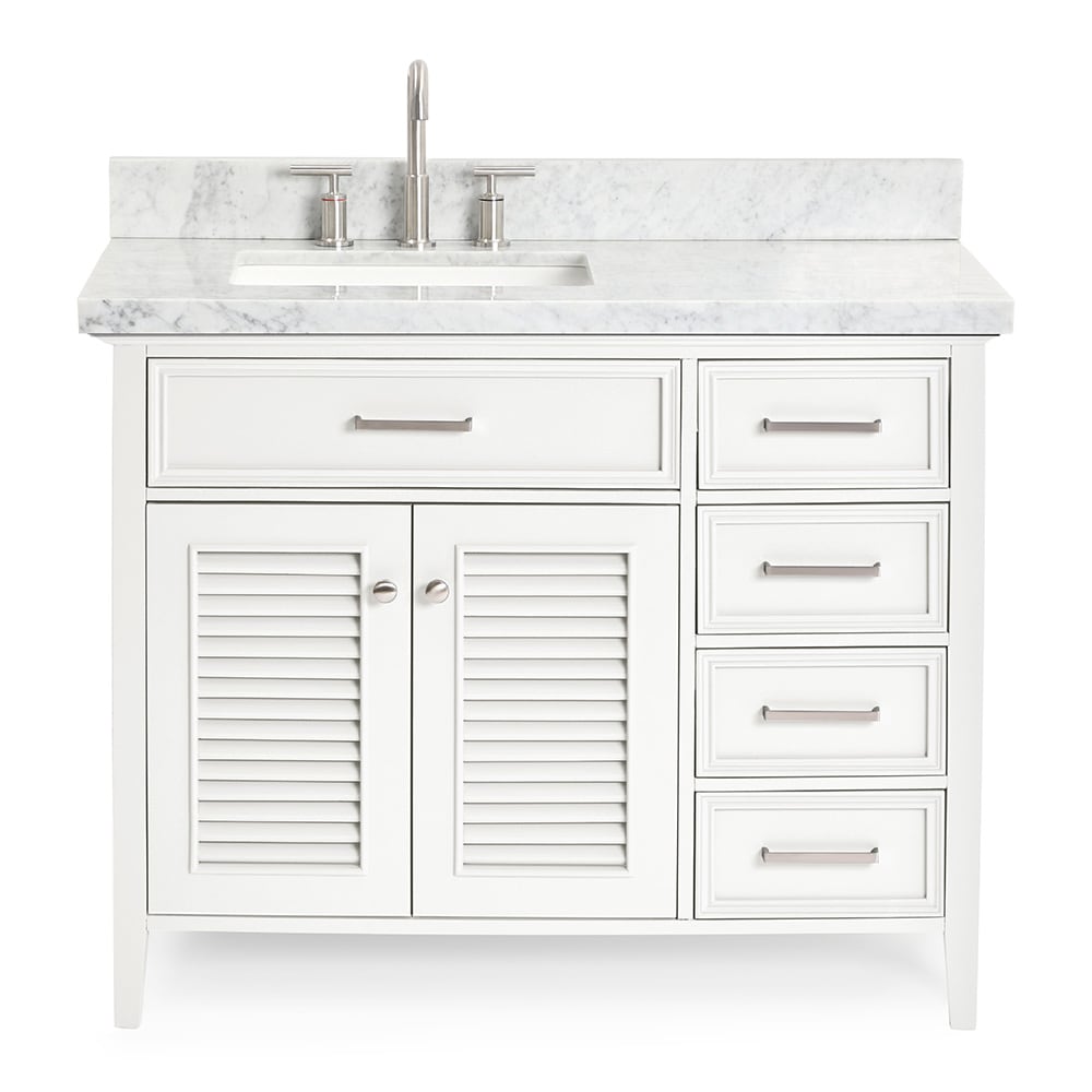 ARIEL D043S-L-VO-WHT Bath-Vanity-Combo - View #2