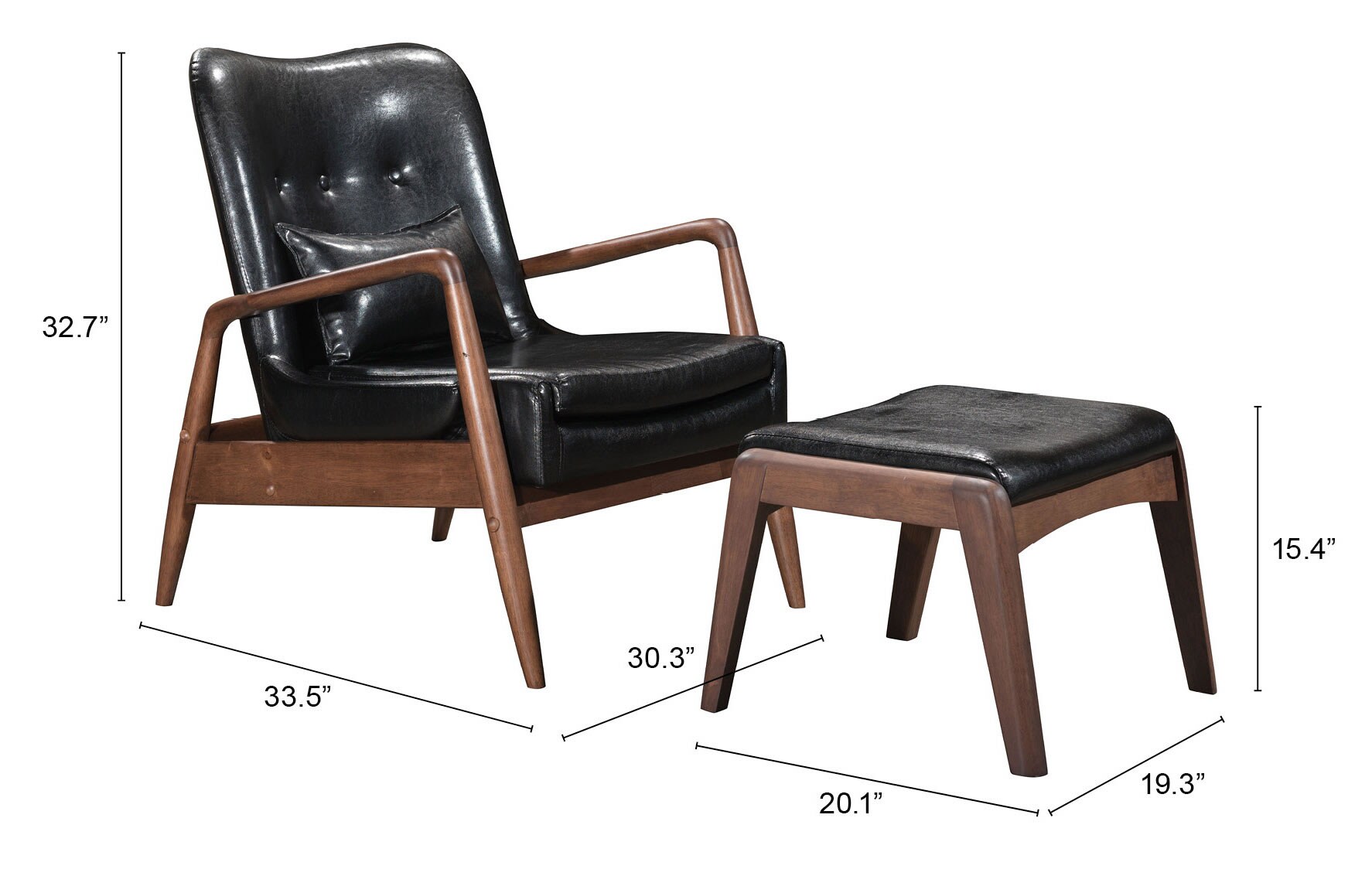 Zuo Modern 100534 chairs - View #11