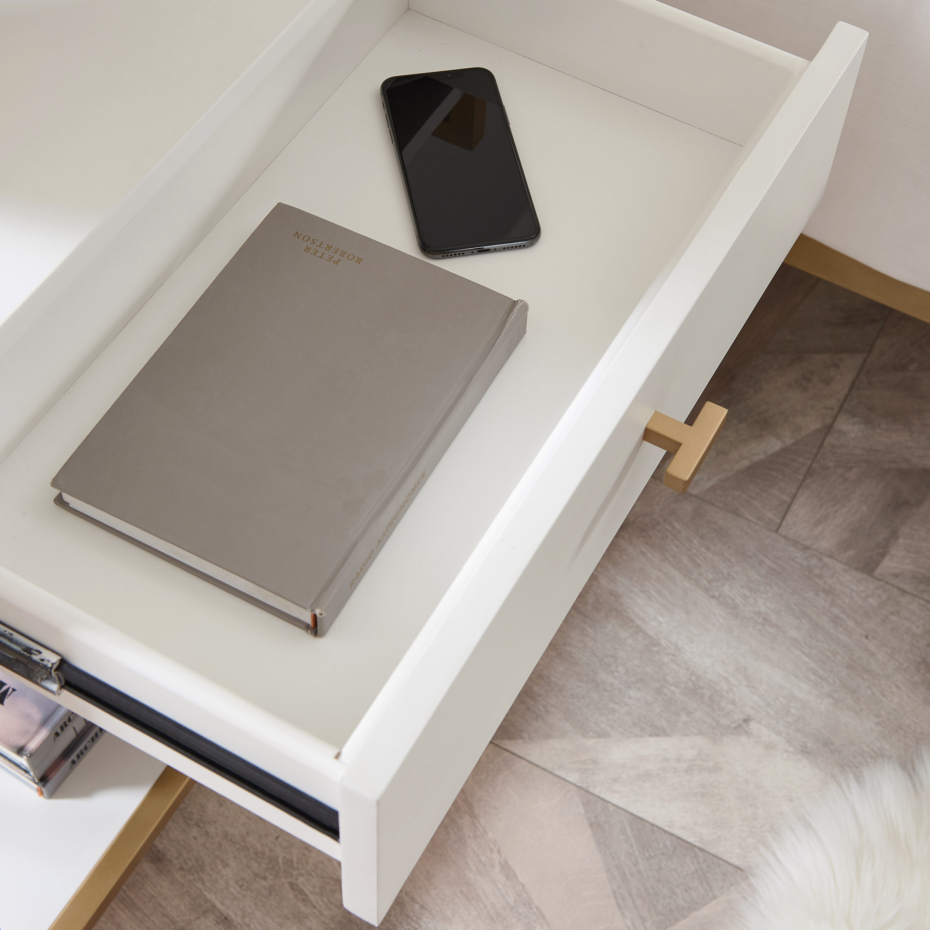 Leick Home 9069-WT nightstands - View #7