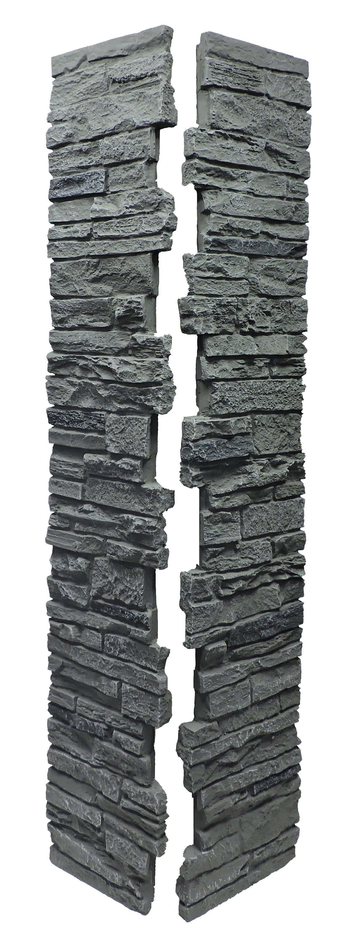NextStone SLS-PC-2PC-RMG Slatestone 8-in Rocky Mountain Graphite Composite Deck