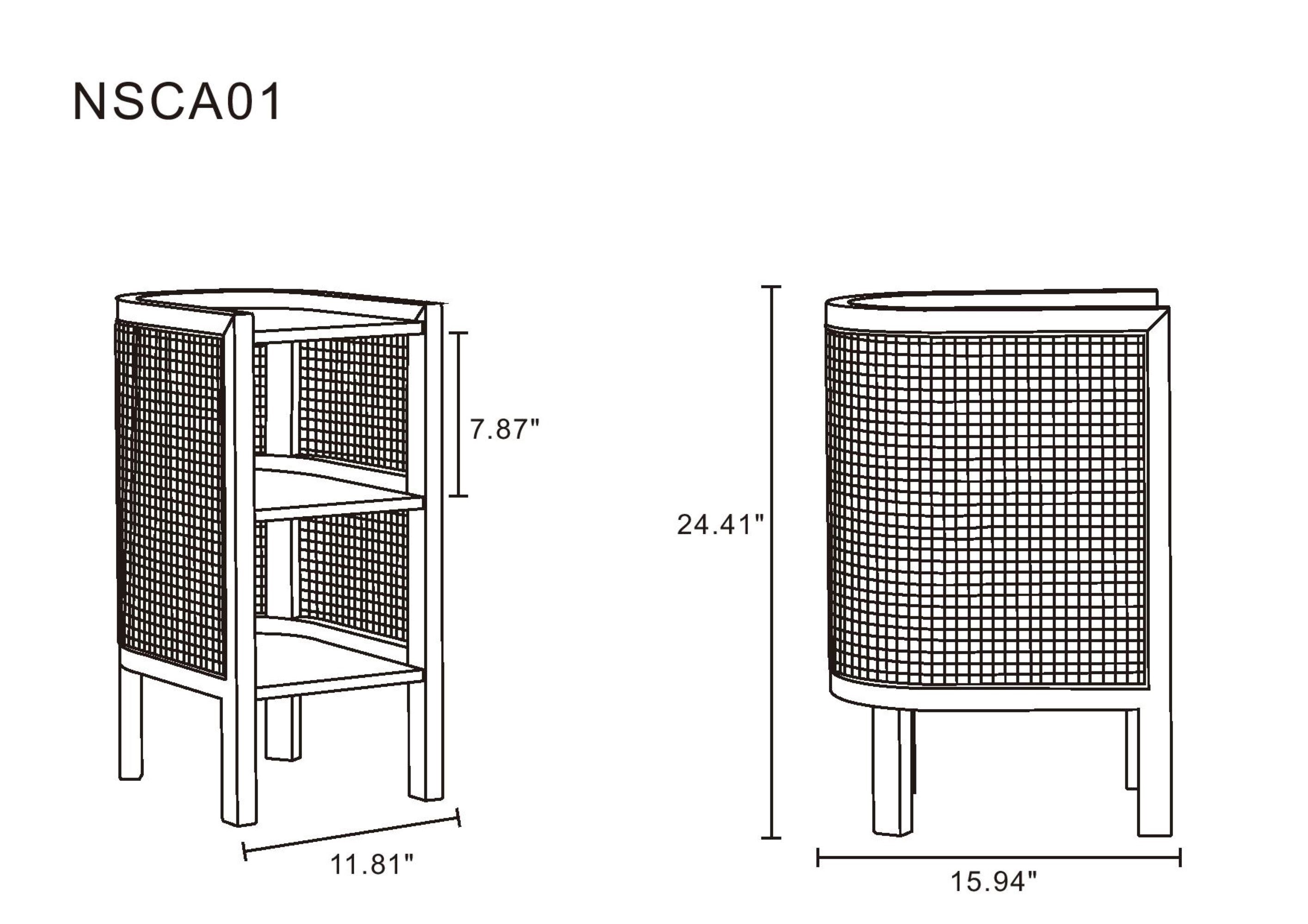 Manhattan Comfort NSCA01-NA nightstands - View #3