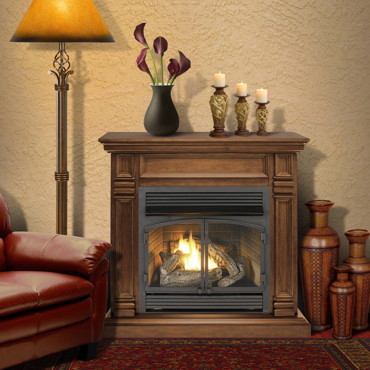 ProCom FBNSD400RT-2W Gas-Fireplaces - View #2