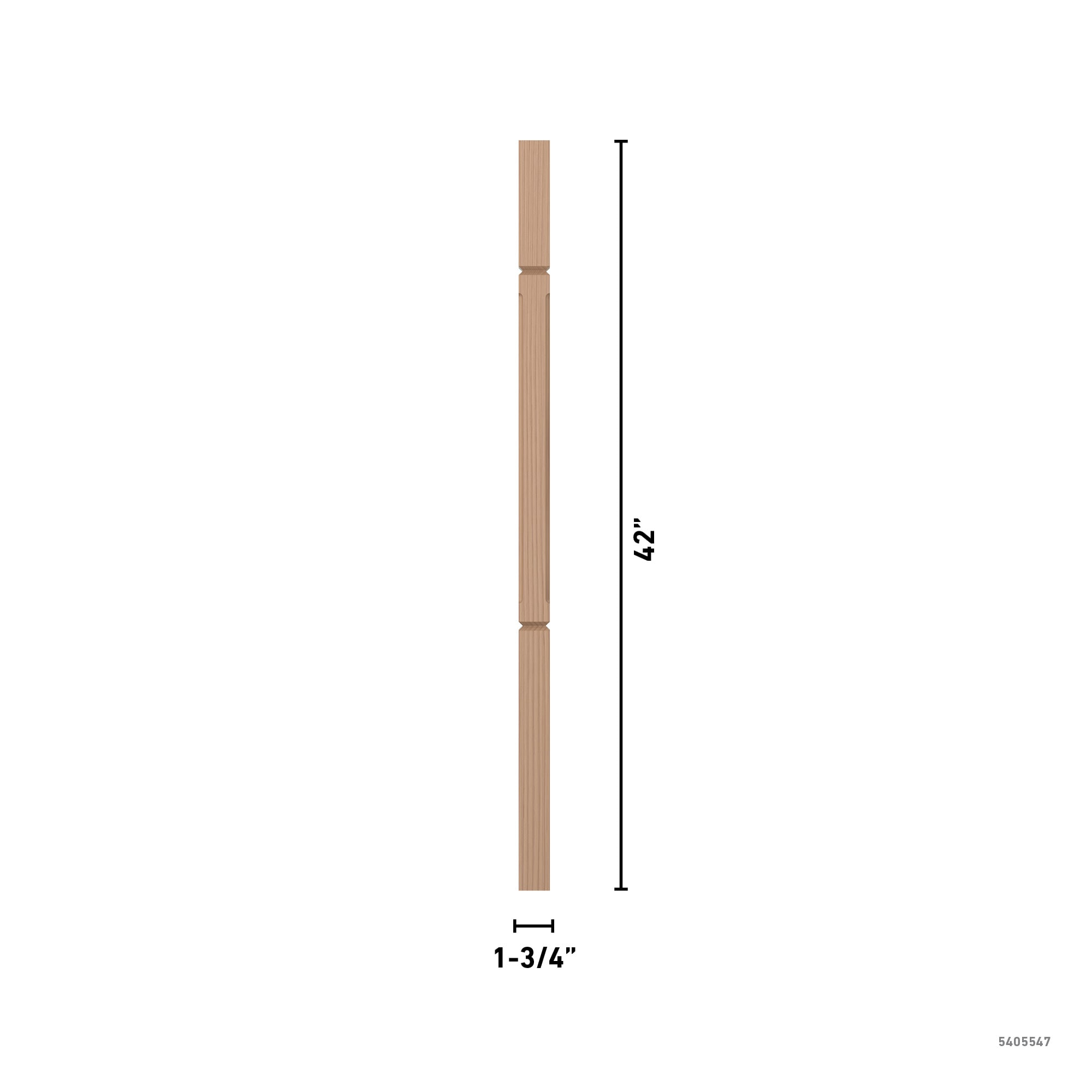 L.J. Smith Stair Systems LJC-5360V-P 42 Interior-Stairpart-Balusters - View #4