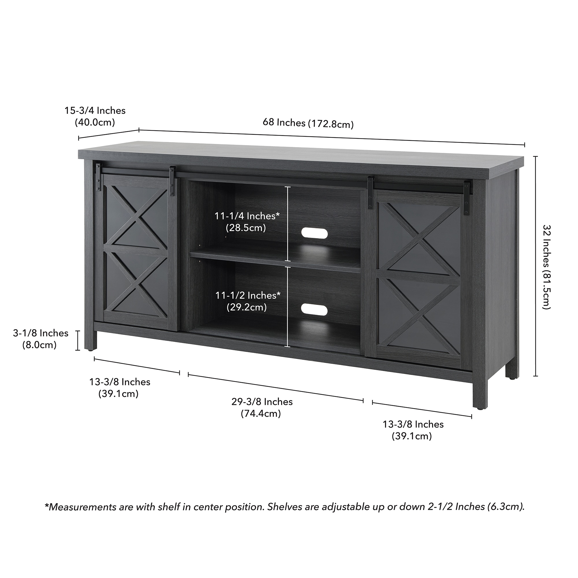 Hailey Home TV1389 Tv-Stands - View #4