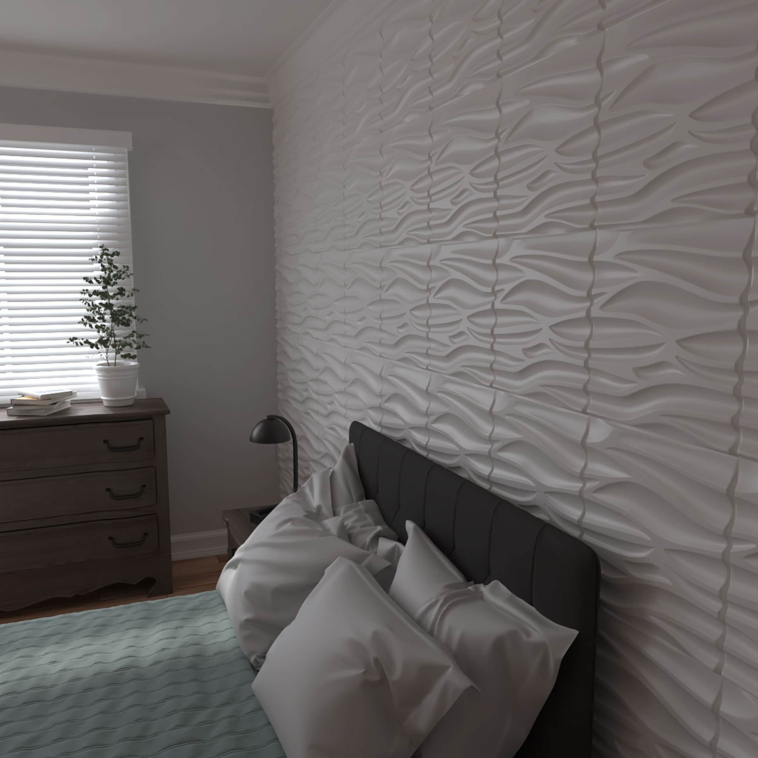 Ekena Millwork WP20X20SRWH-CASE-12 Wall-Panels - View #10