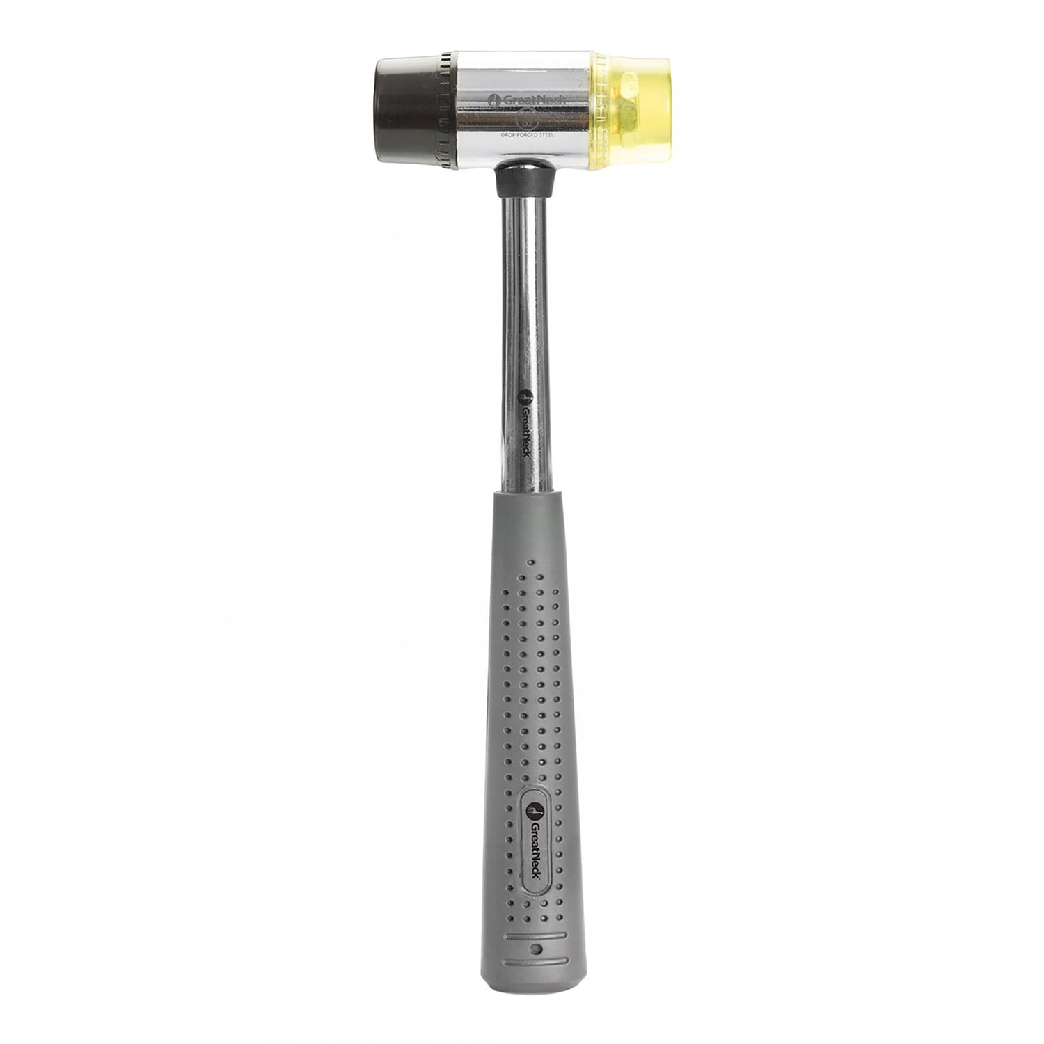 GreatNeck  12 oz Mallet Rubber/Plastic Head Wood Handle