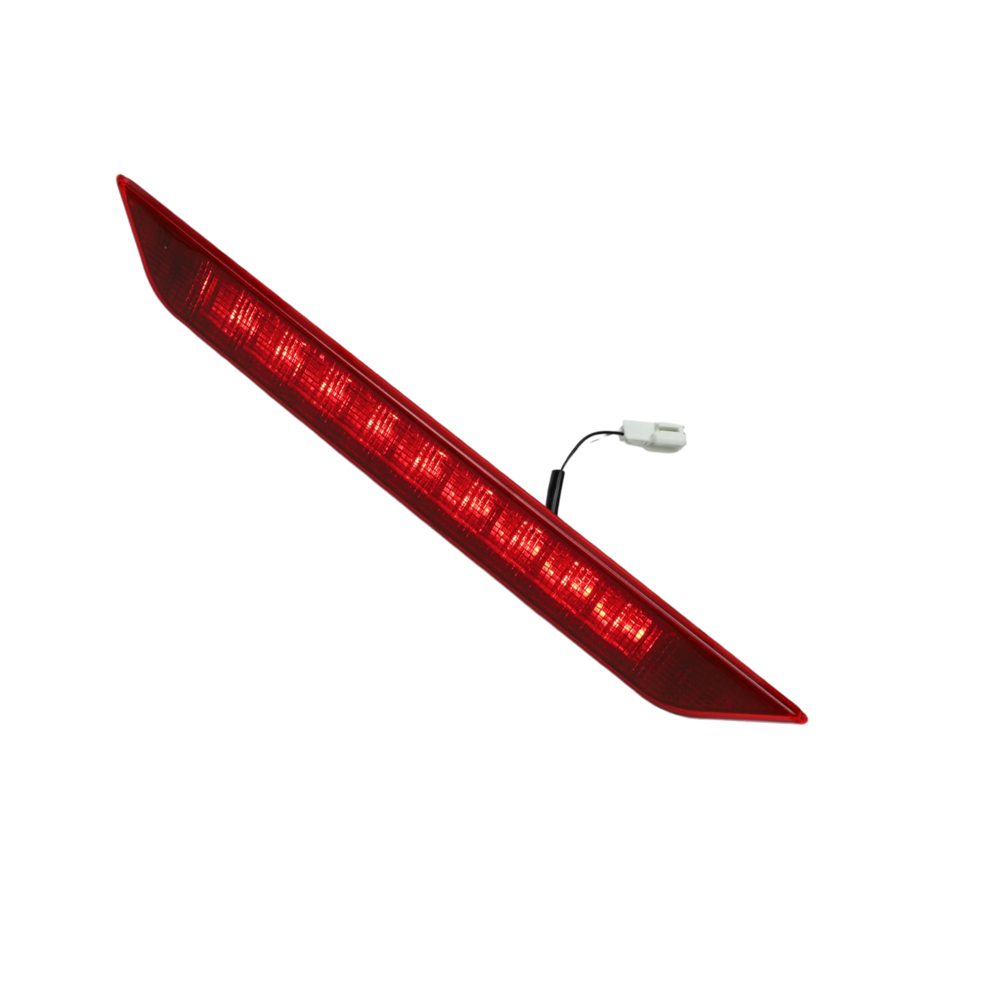 Unique Bargains LED Third Brake Light Compatible for Nissan X-Trail T31 2008-2013  Waterproof Plastic Red Housing 3rd High Mounted Stop Lamp Rear Center High Level Brake Light