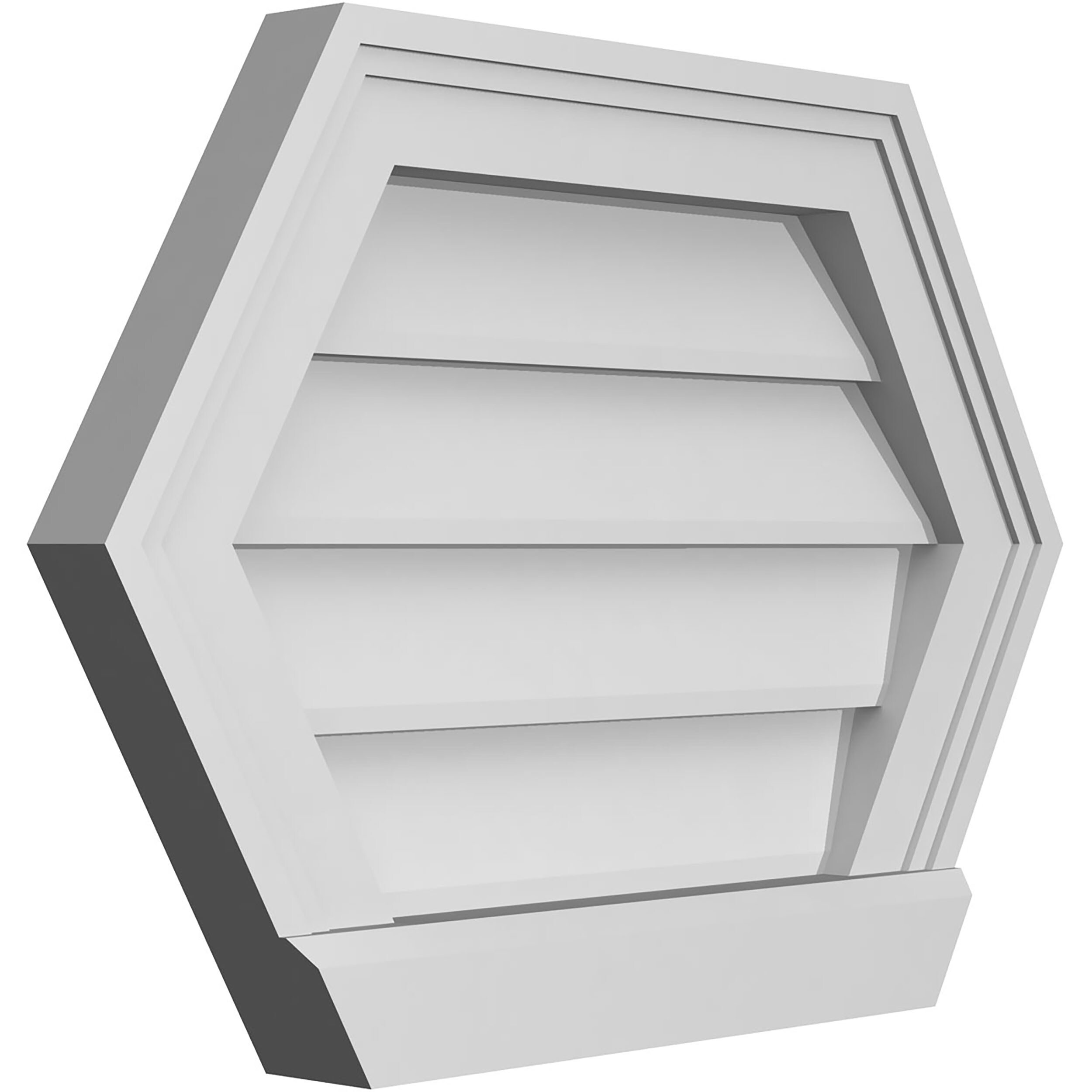 Ekena Millwork GVPHP20X1403SN Gable-Vents - View #2