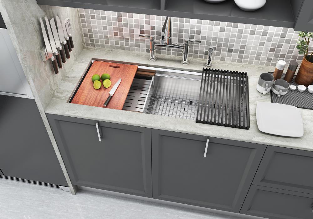 eModernDecor WSR3619 Kitchen-Sinks - View #4