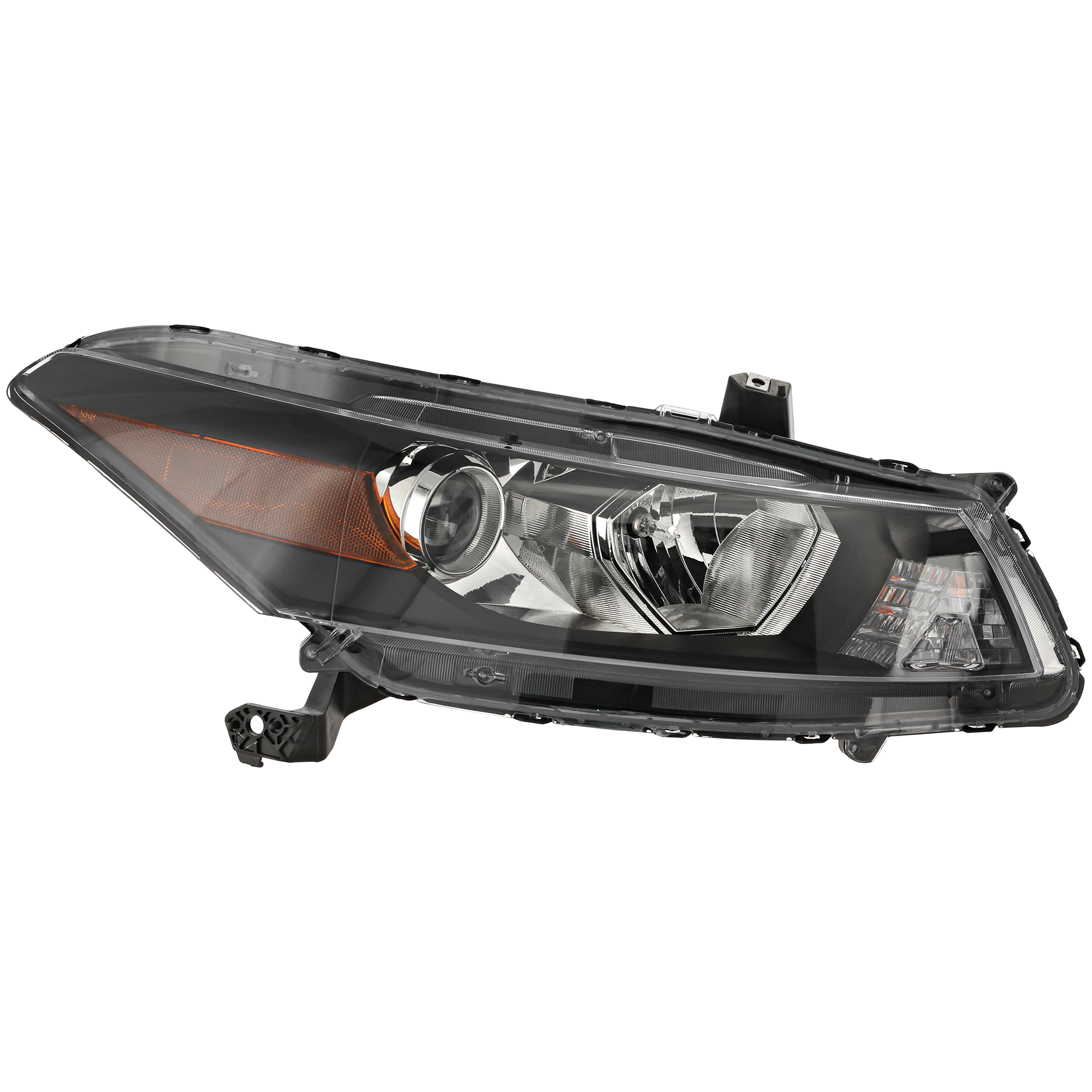 Garage-Pro JCWREPH100307GP Headlight Compatible with Honda Accord 2008-2012 Rh Assembly Halogen Raised Contour Turn Signal Coupe