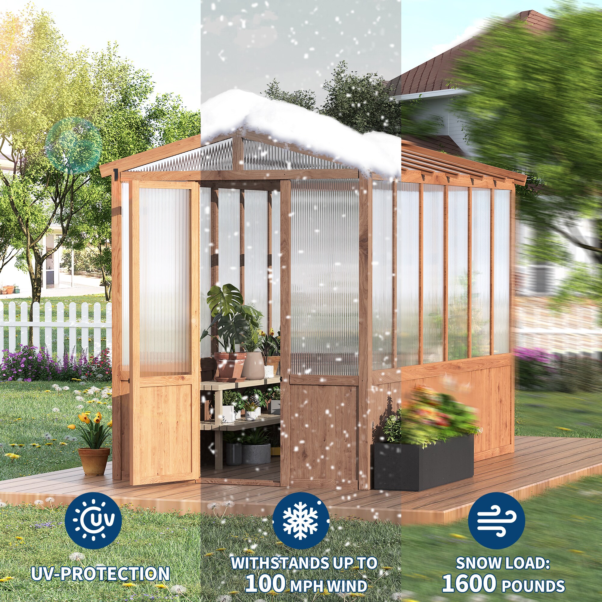 IdealHouse C665WLZL75CC greenhouses - View #7
