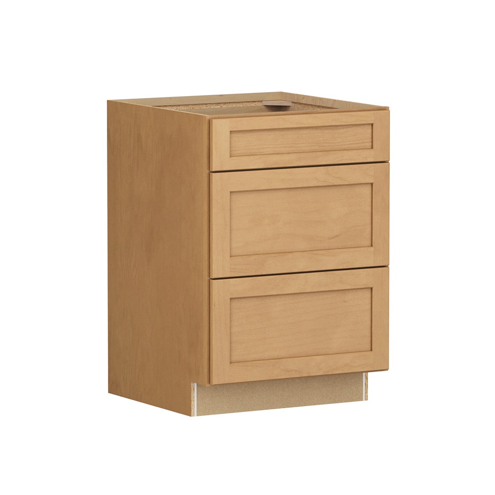 Shenandoah - Breckenridge FOL 21-in W x 34.5-in H x 24-in D Rye Stained Drawer Base Fully Assembl...