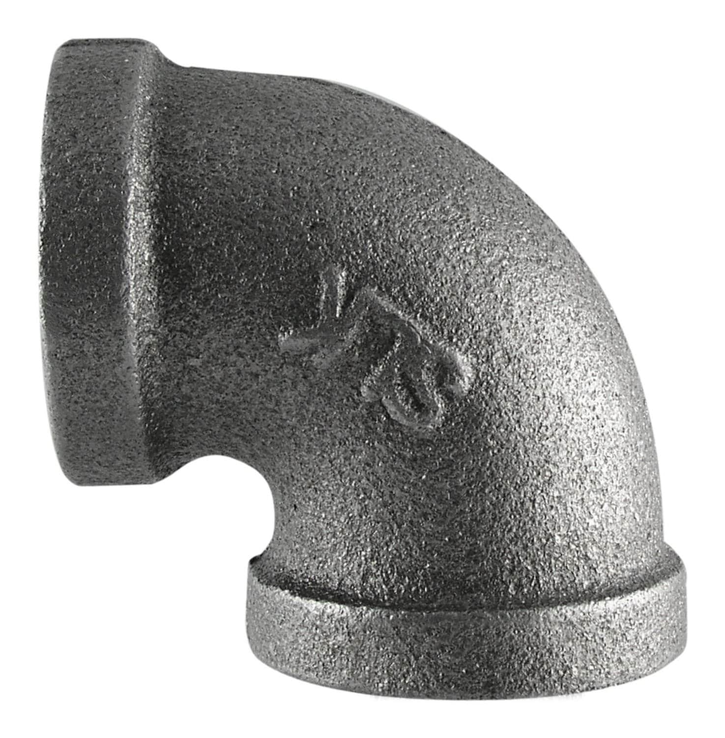B&K B  K 520-007BG 1-1/2 in 90D Elbow Black
