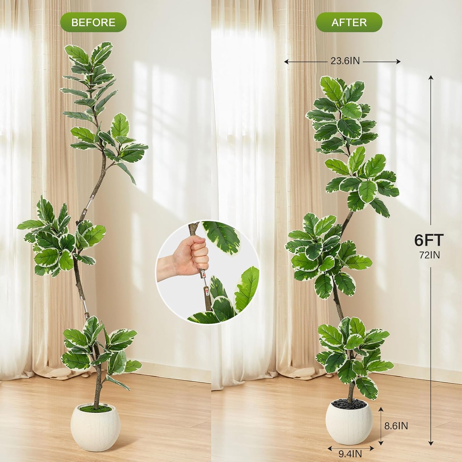 Qeetex LHF-GN-QWP89081 Artificial-Plants-Trees - View #5