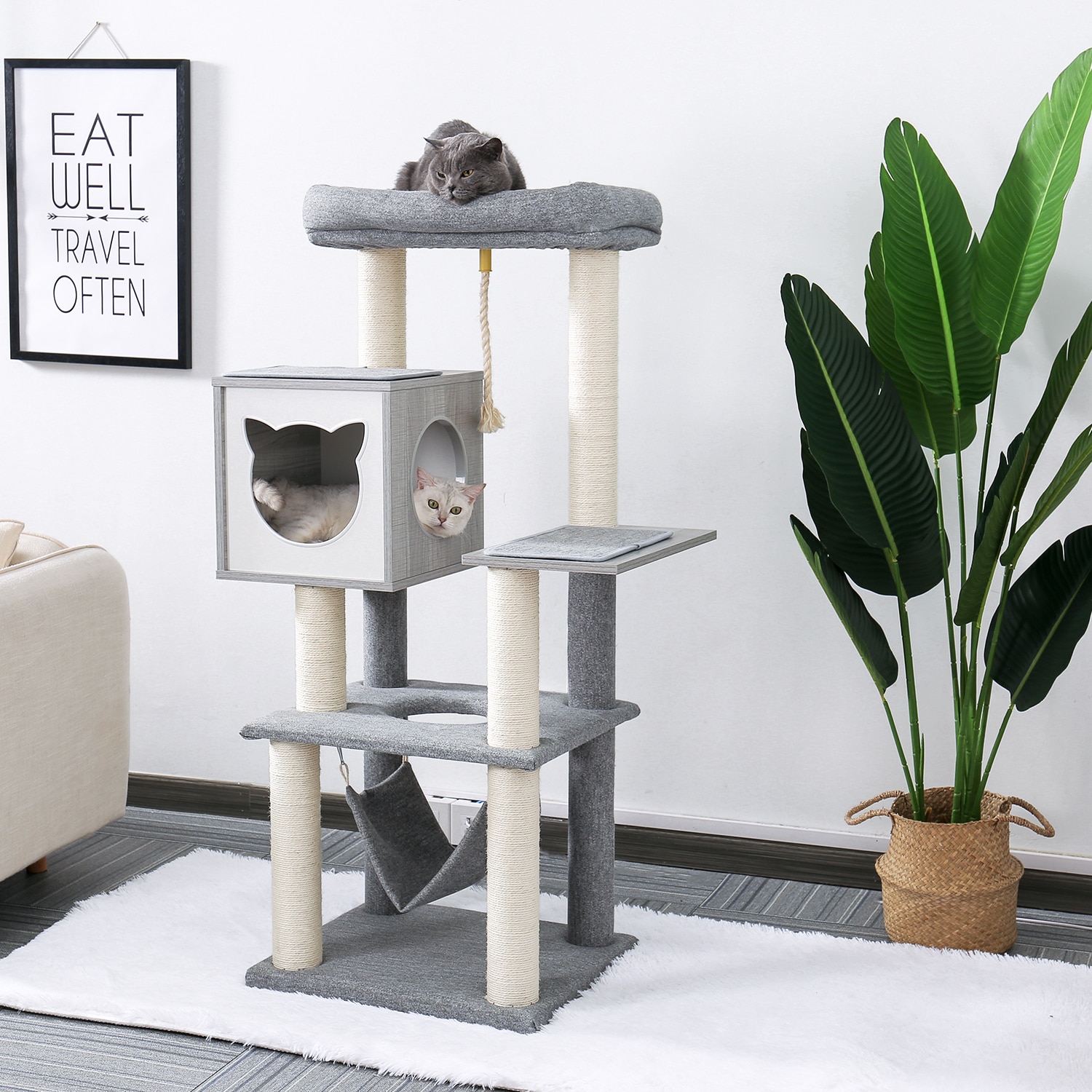Kahomvis PS-QPW7-068 Cat-Trees - View #6