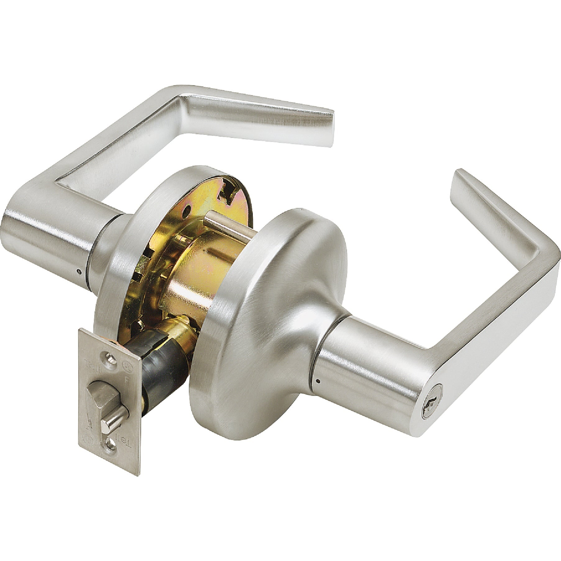 Tell CL100011-DB67 Entry-Door-Flip-Locks - View #2