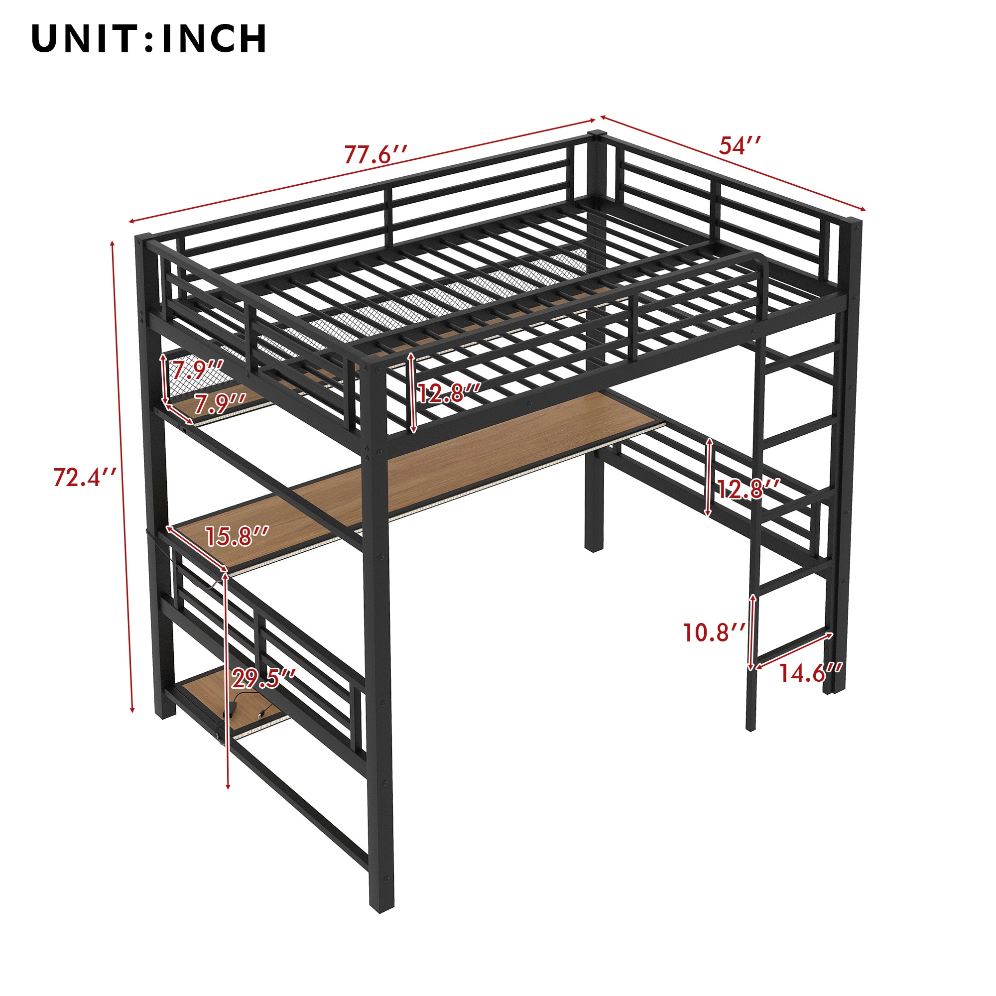 ModernLuxe L3P-DL002208AAB beds - View #8