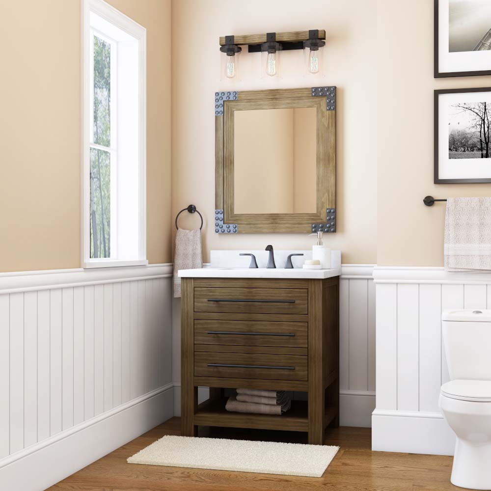 allen + roth WSLW30IFV Bath-Vanity-Combo - View #10