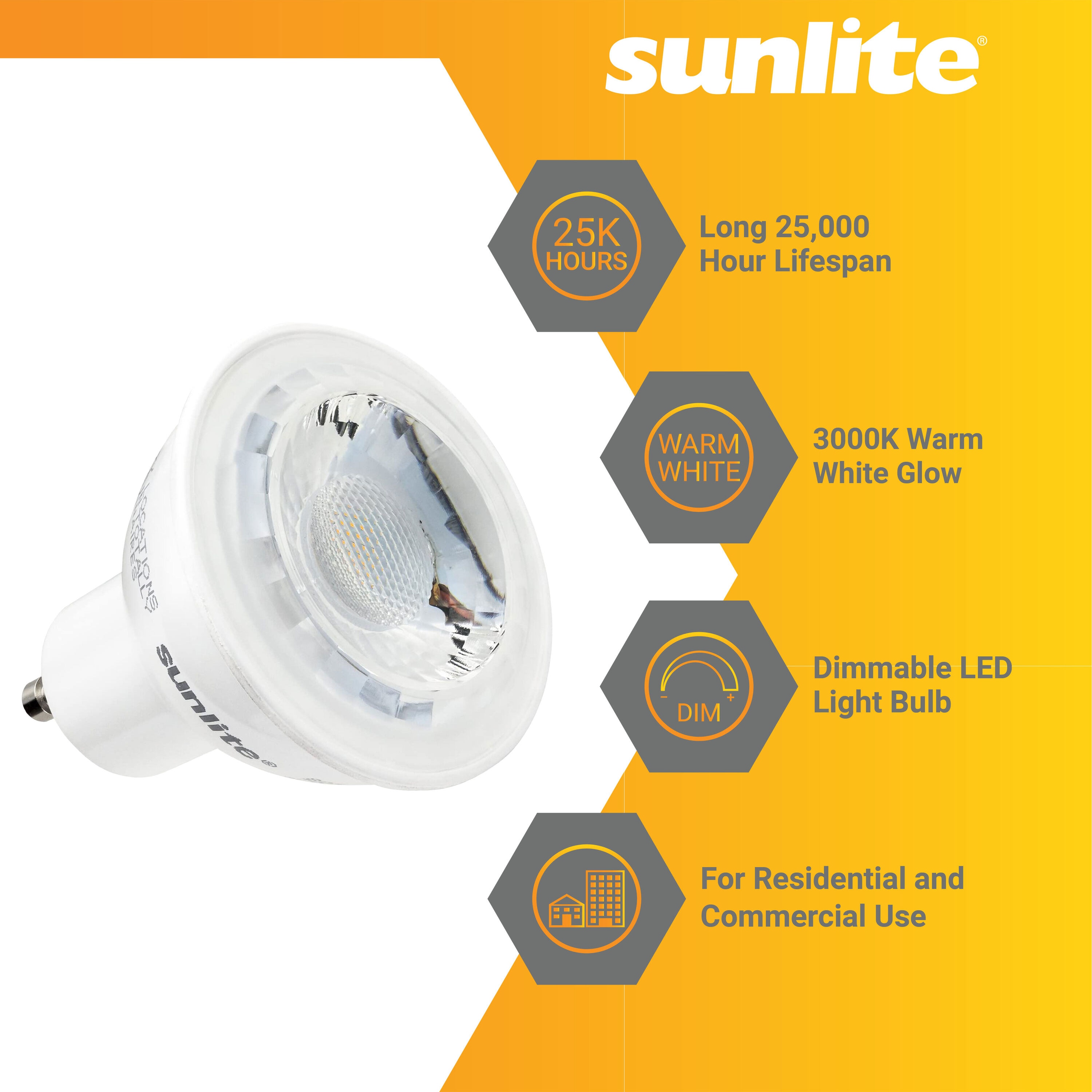 Sunlite LW07194 Led-Flood-Spot-Light-Bulbs - View #2